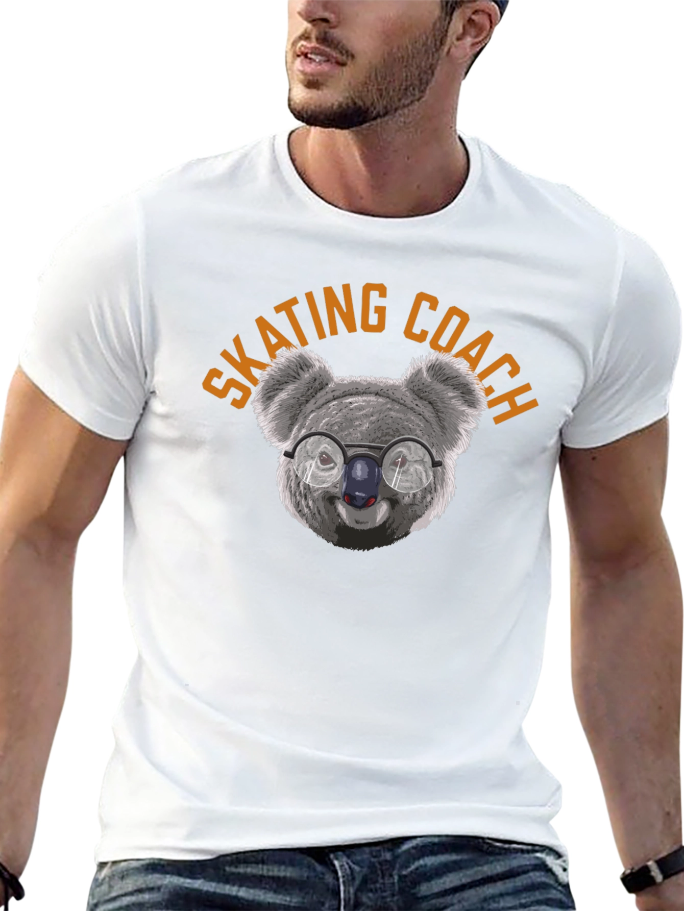 Skating Coach Koala T-Shirt