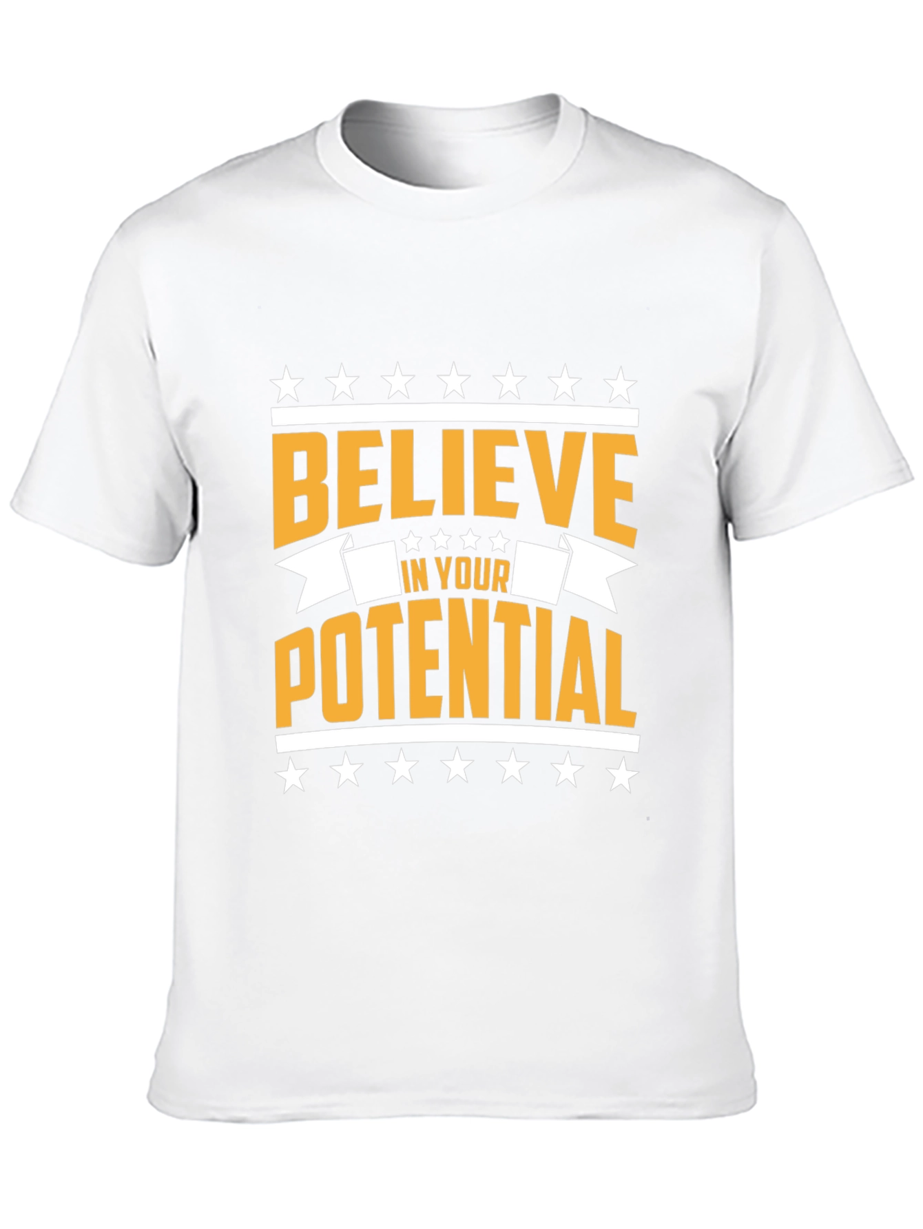Believe in Your Potential Black T-Shirt