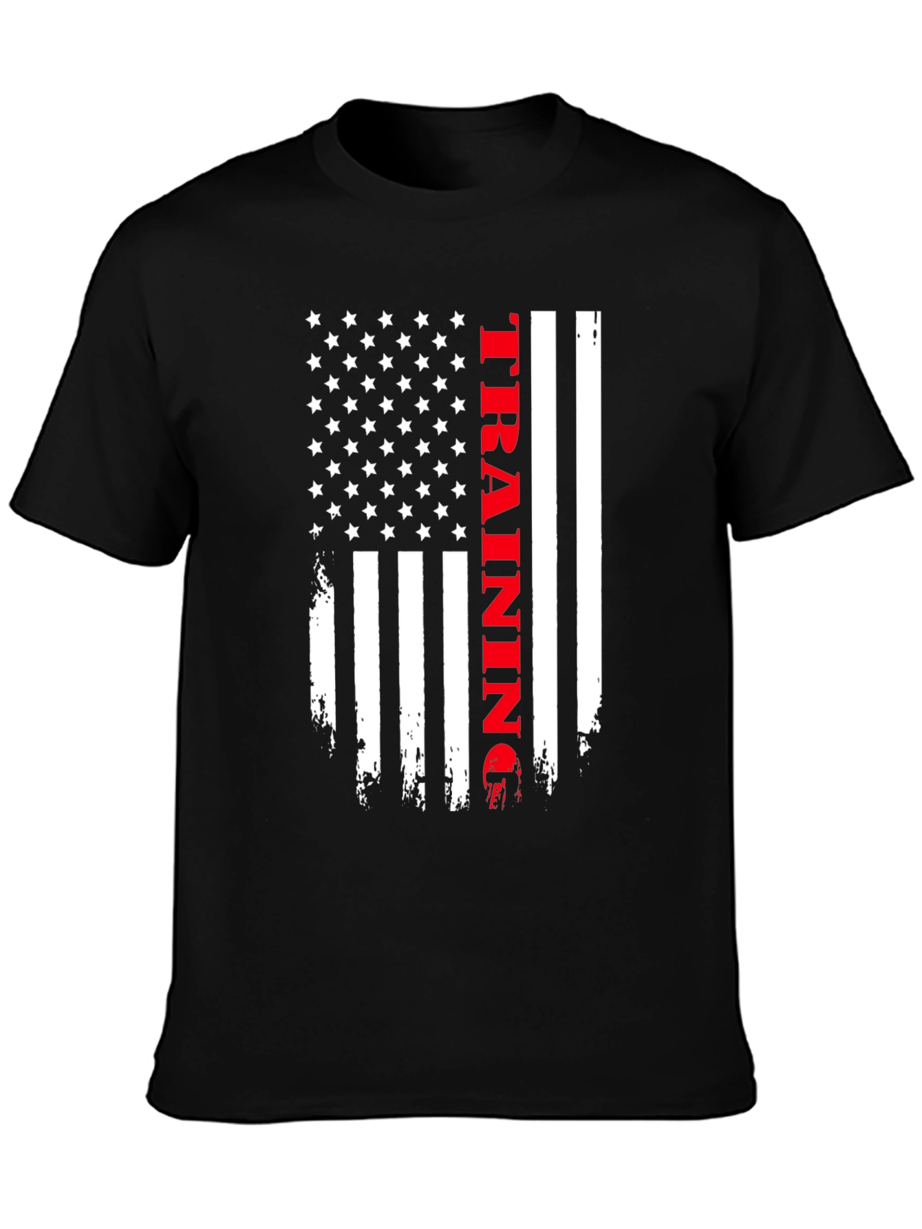 American Flag Training Graphic Tee