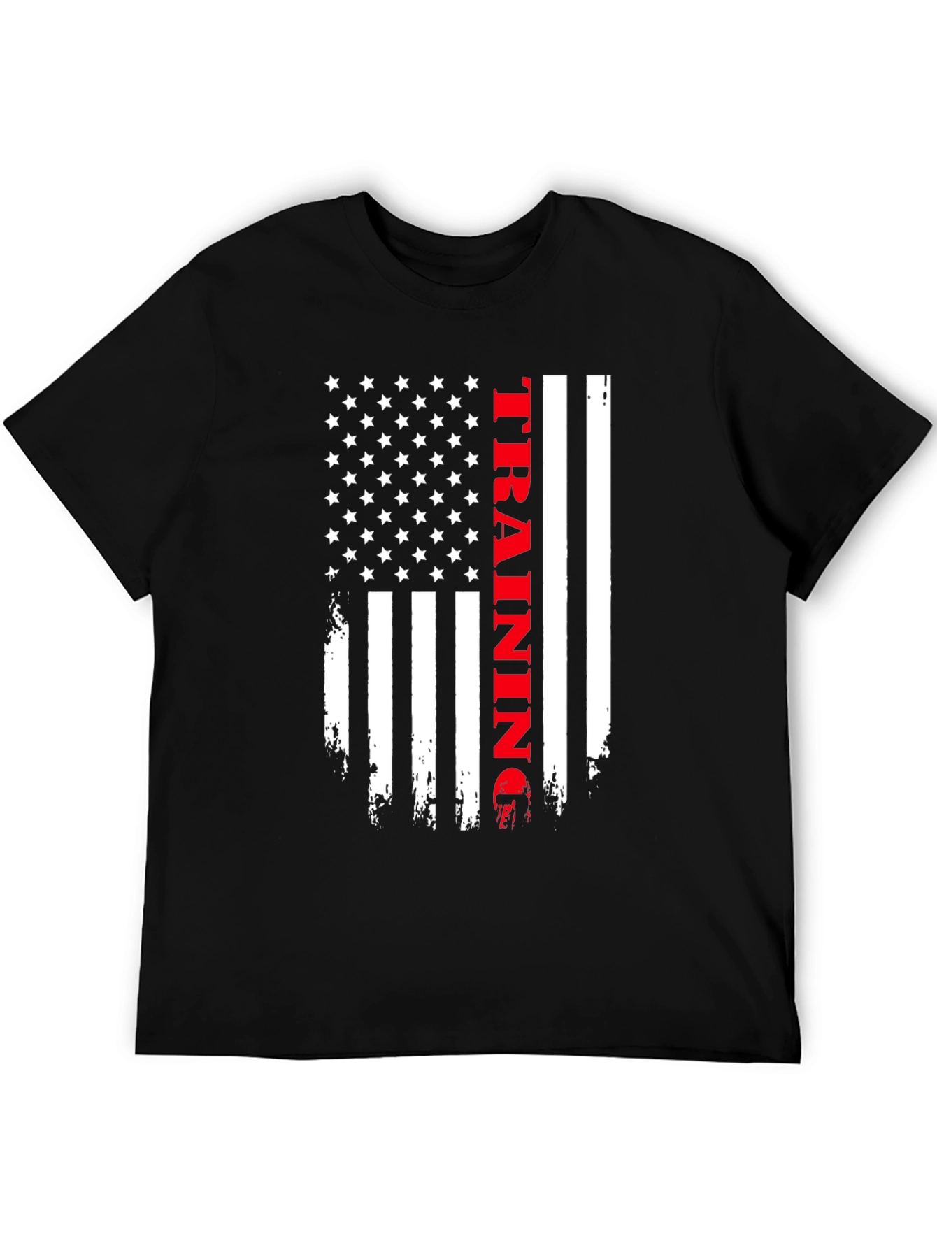 American Flag Training Graphic Tee