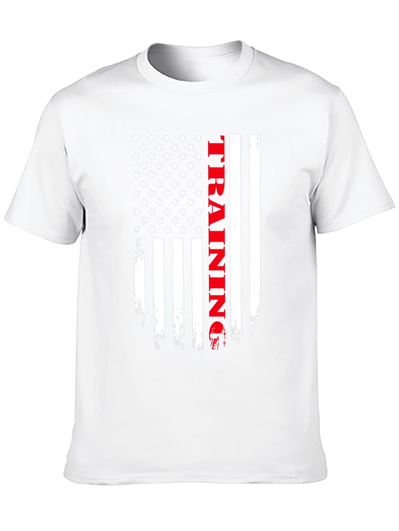 American Flag Training Graphic Tee