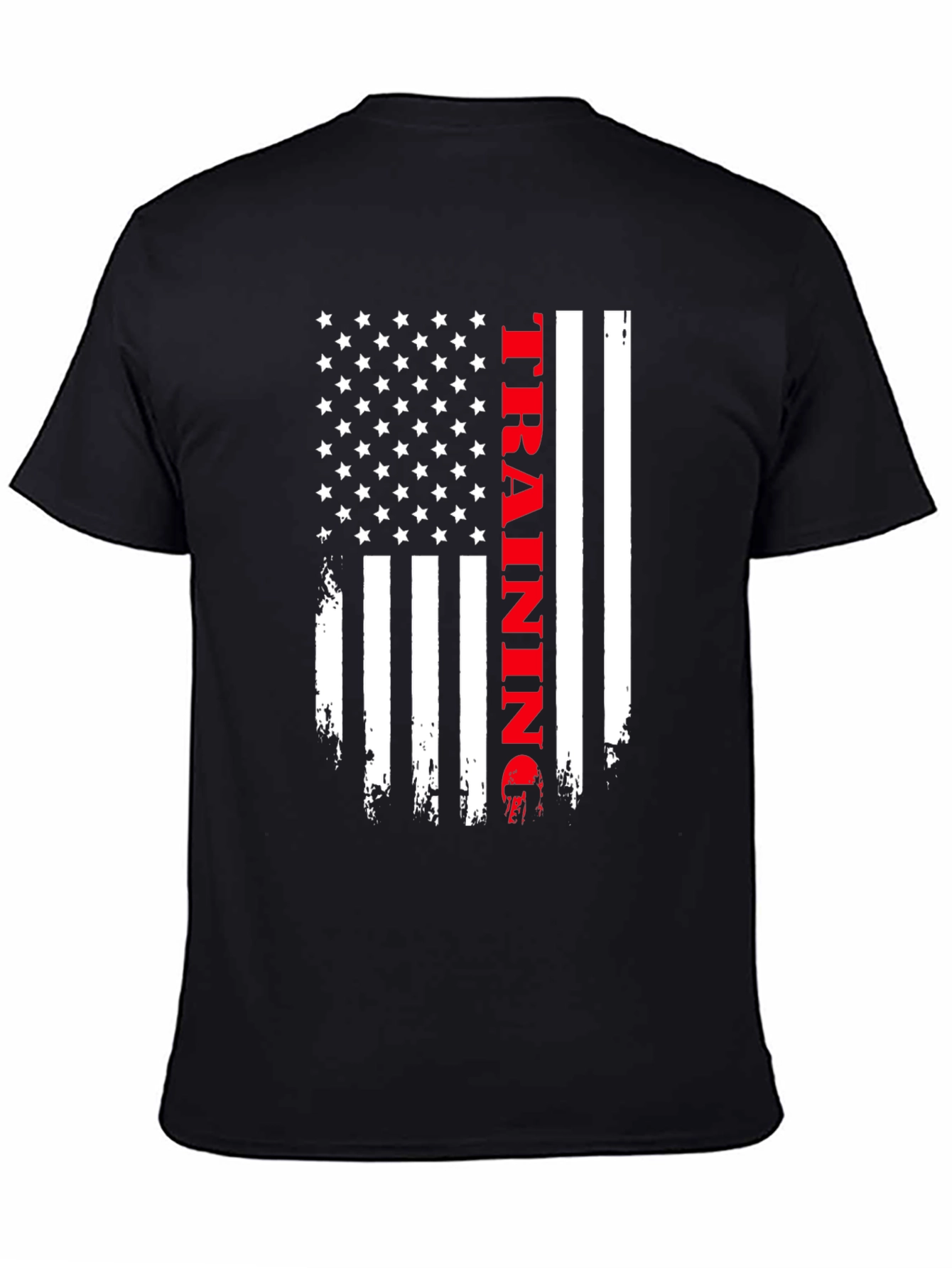 American Flag Training Graphic Tee