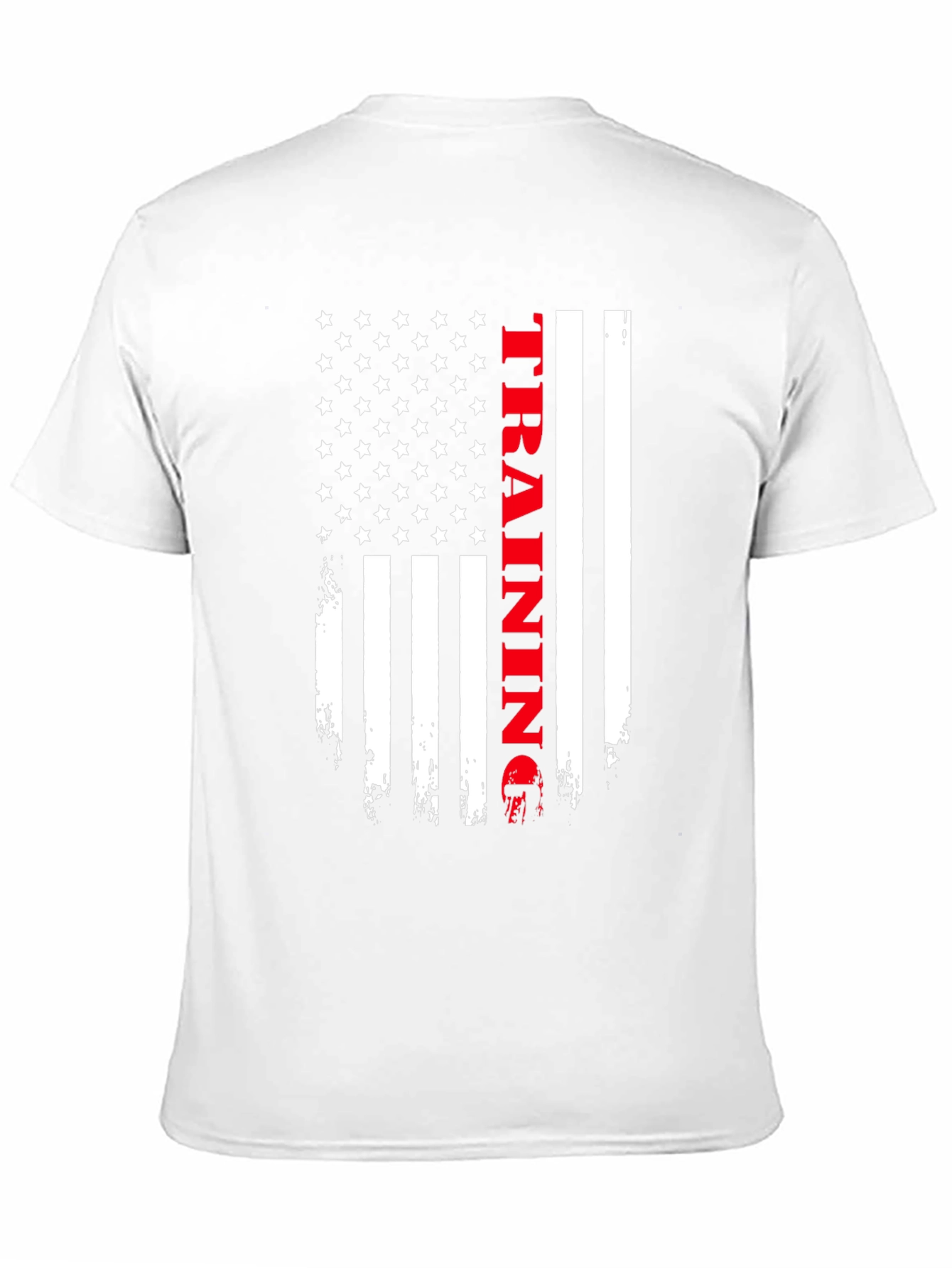 American Flag Training Graphic Tee