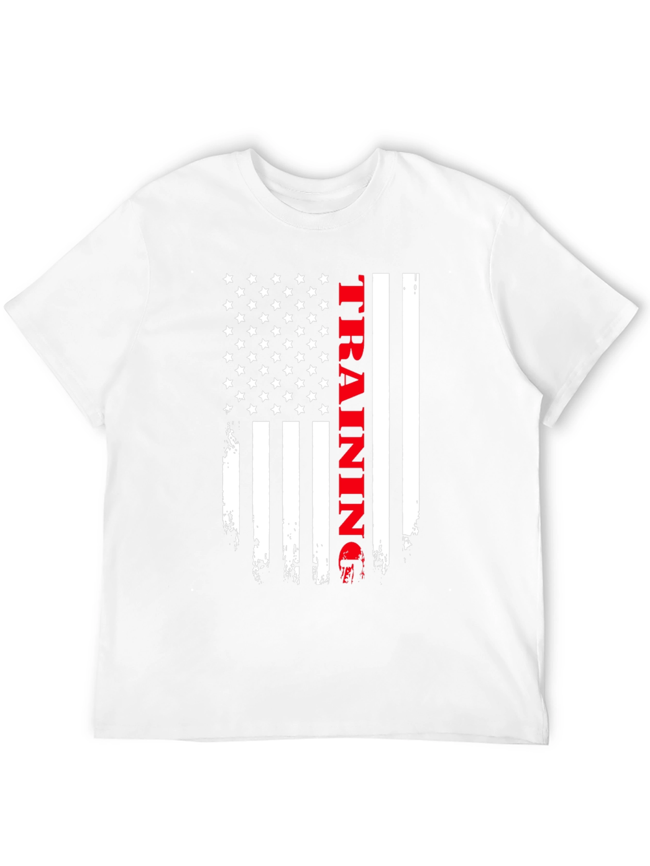 American Flag Training Graphic Tee