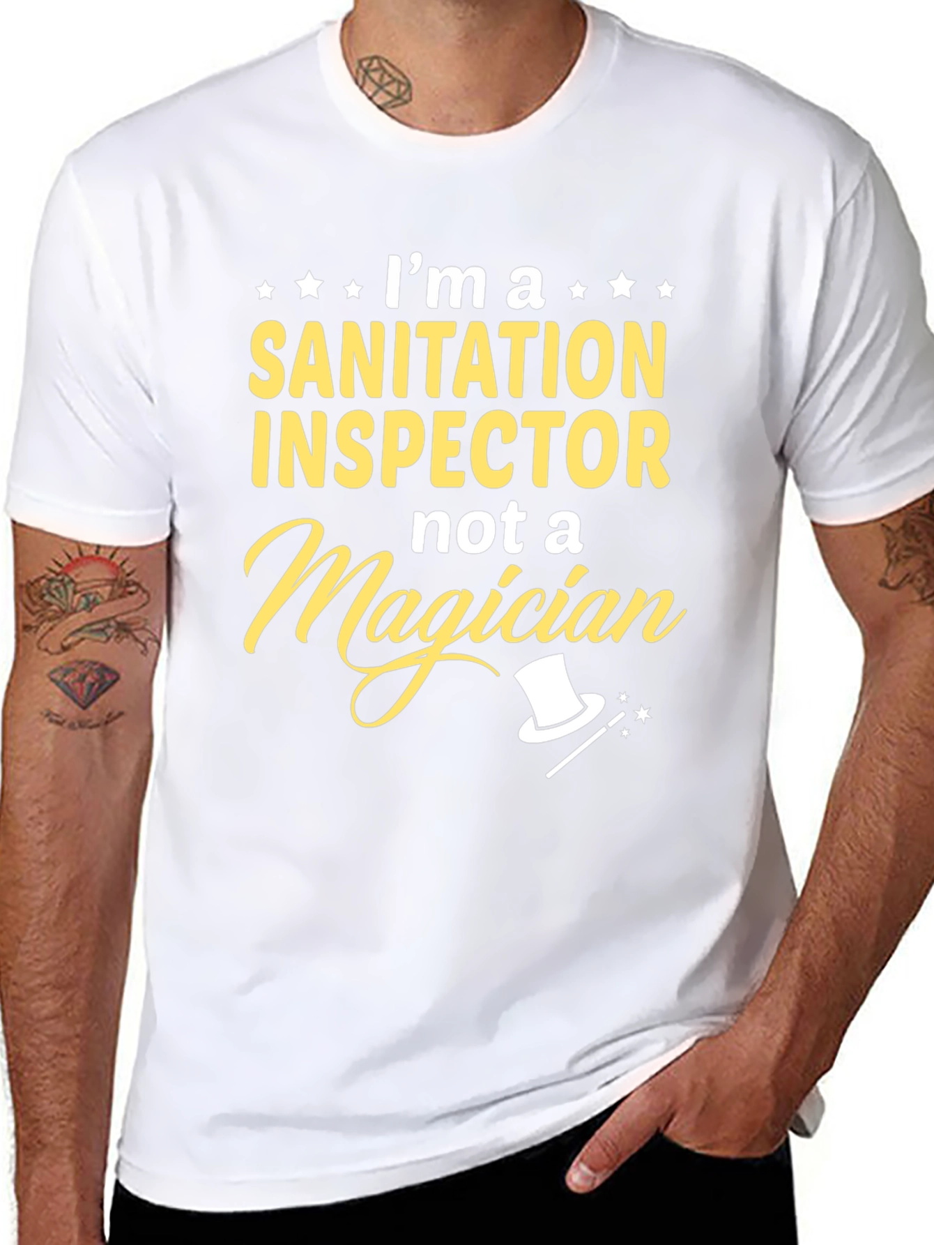 Sanitation Inspector T-Shirt - Funny Job Tee