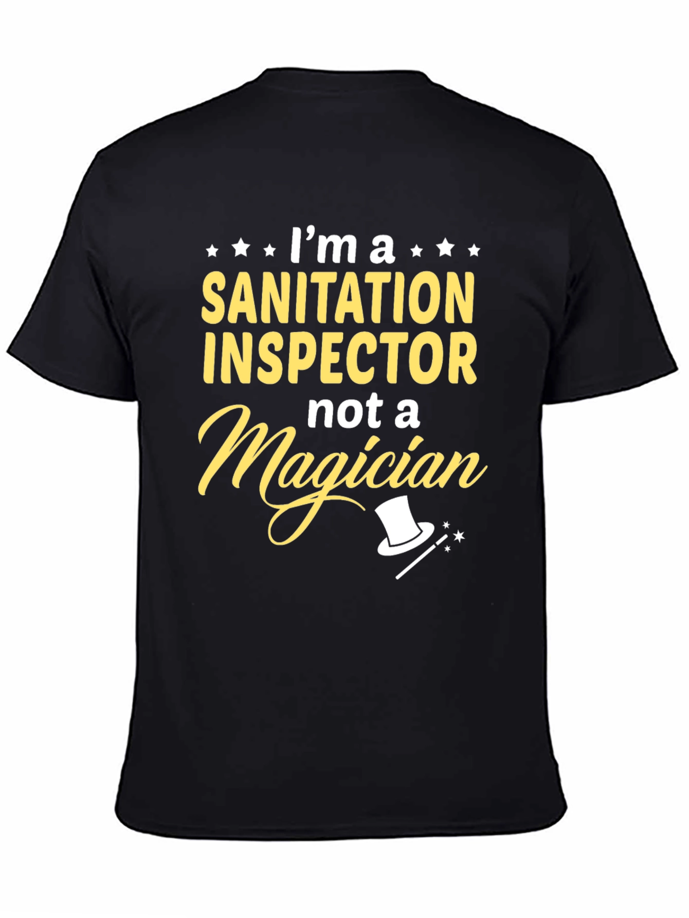 Sanitation Inspector T-Shirt - Funny Job Tee