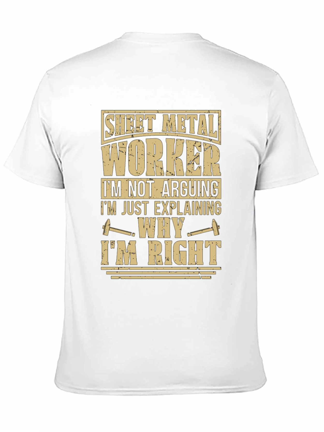 Sheet Metal Worker Funny T-Shirt