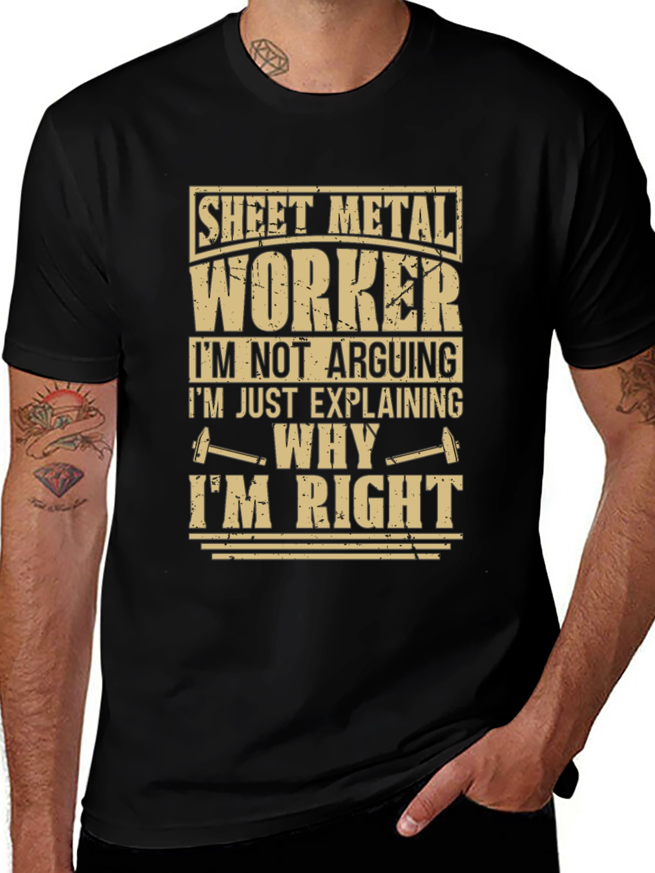 Sheet Metal Worker Funny T-Shirt