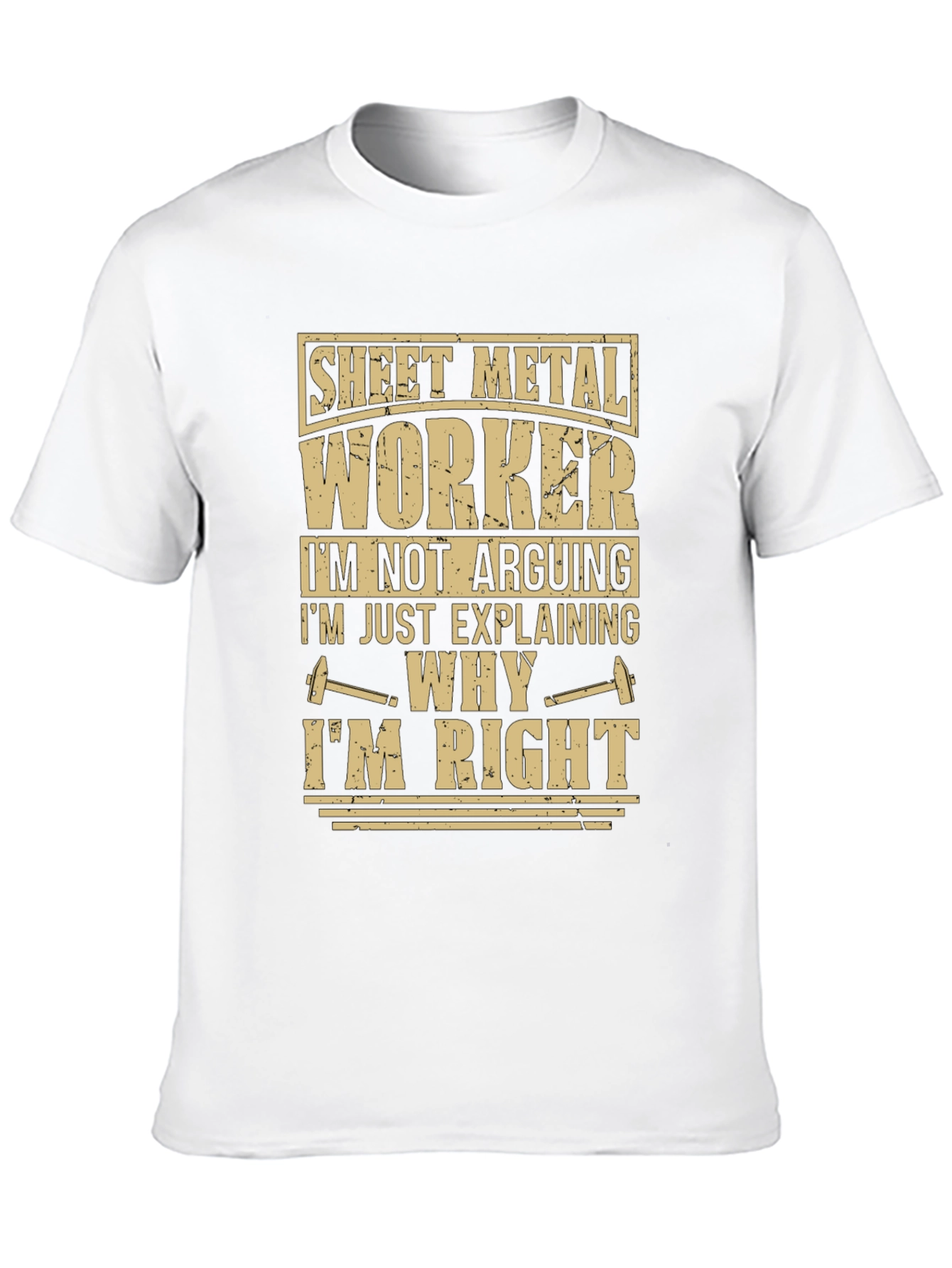 Sheet Metal Worker Funny T-Shirt