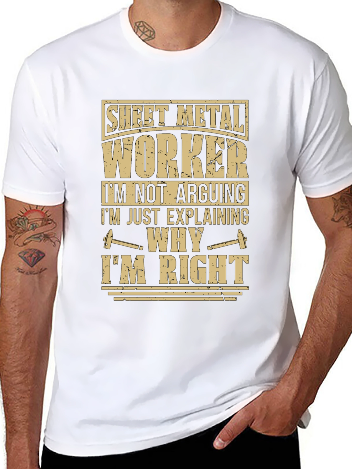 Sheet Metal Worker Funny T-Shirt