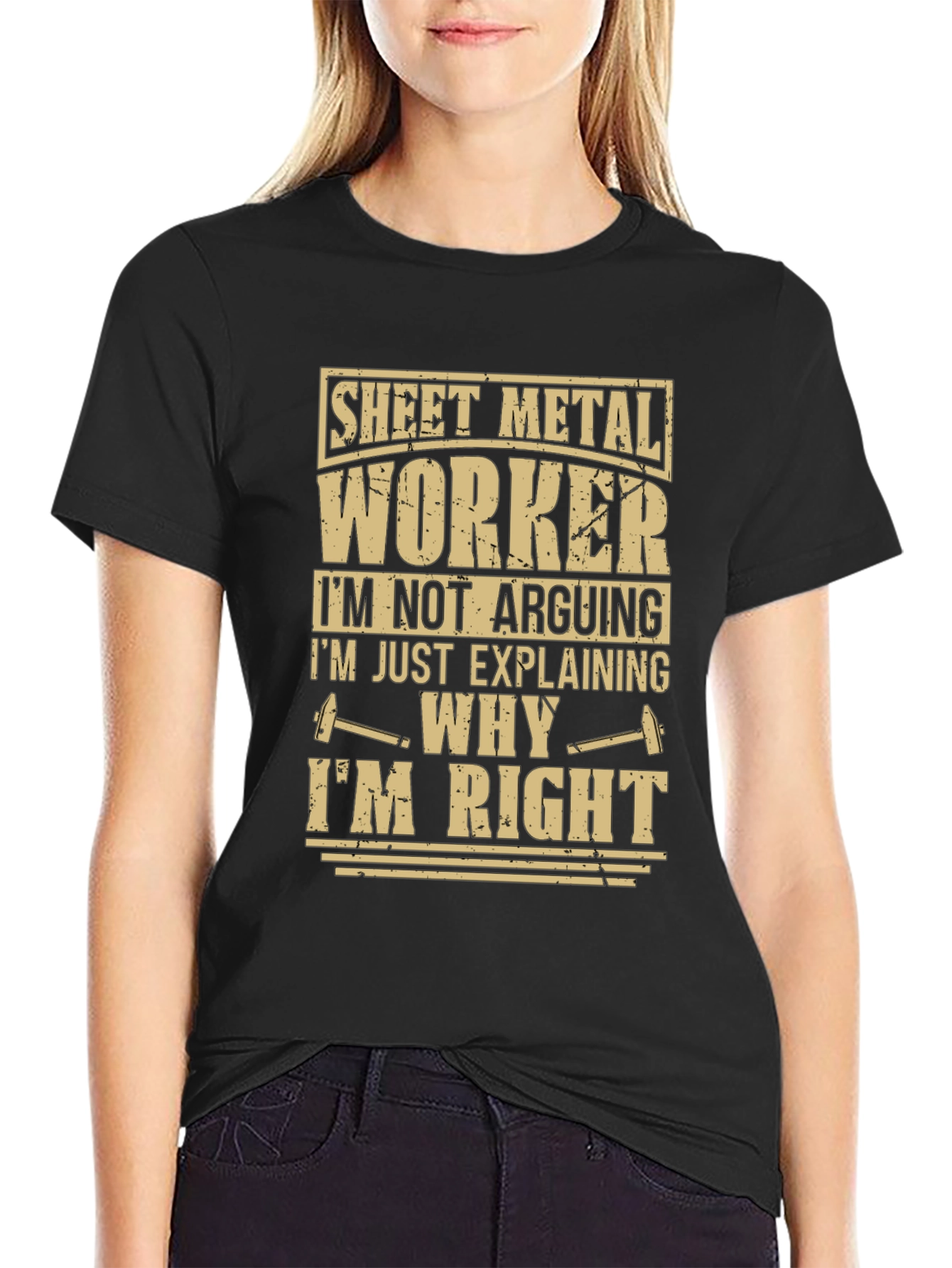 Sheet Metal Worker Funny T-Shirt
