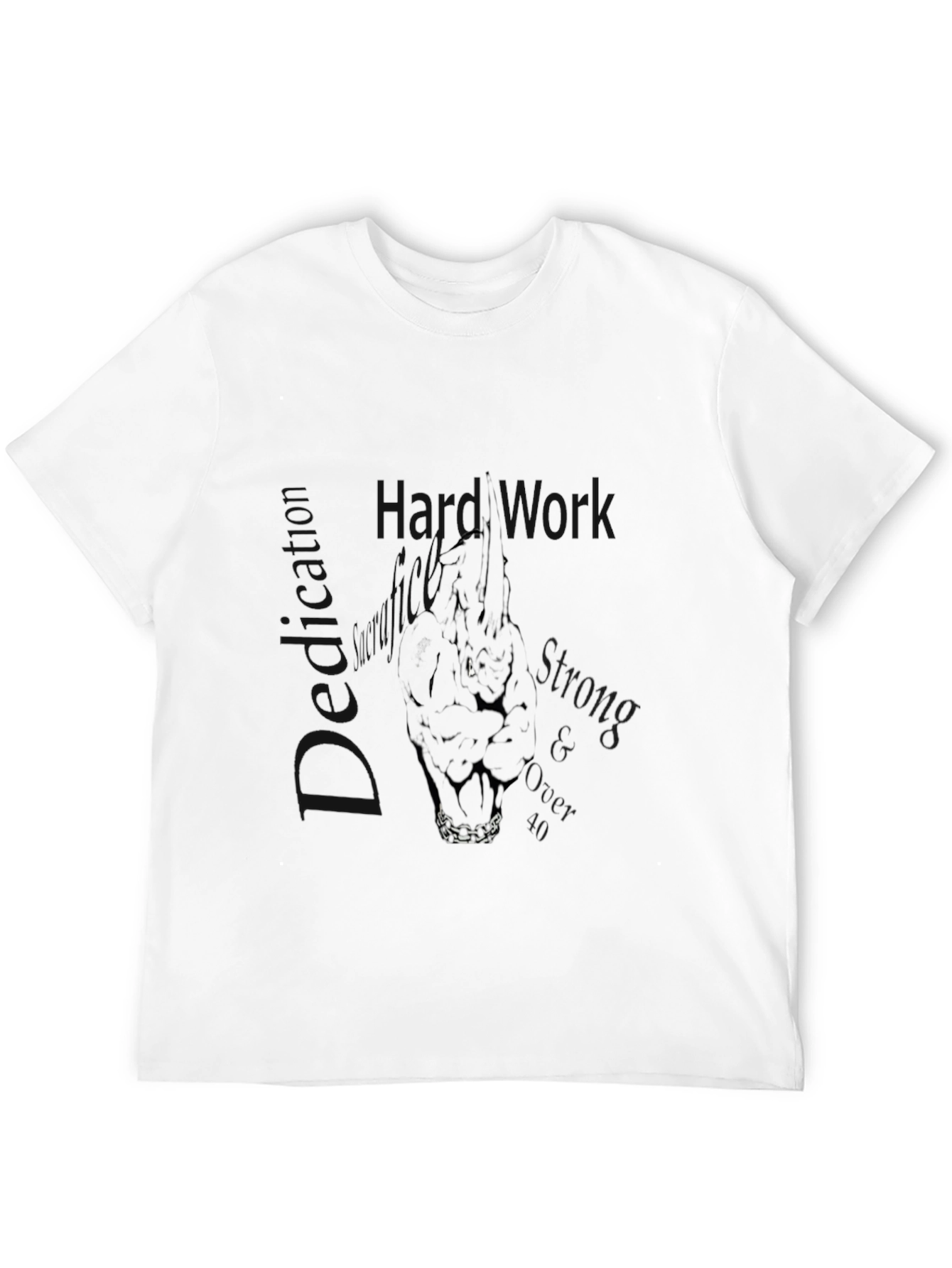 Statement Black Graphic Tee