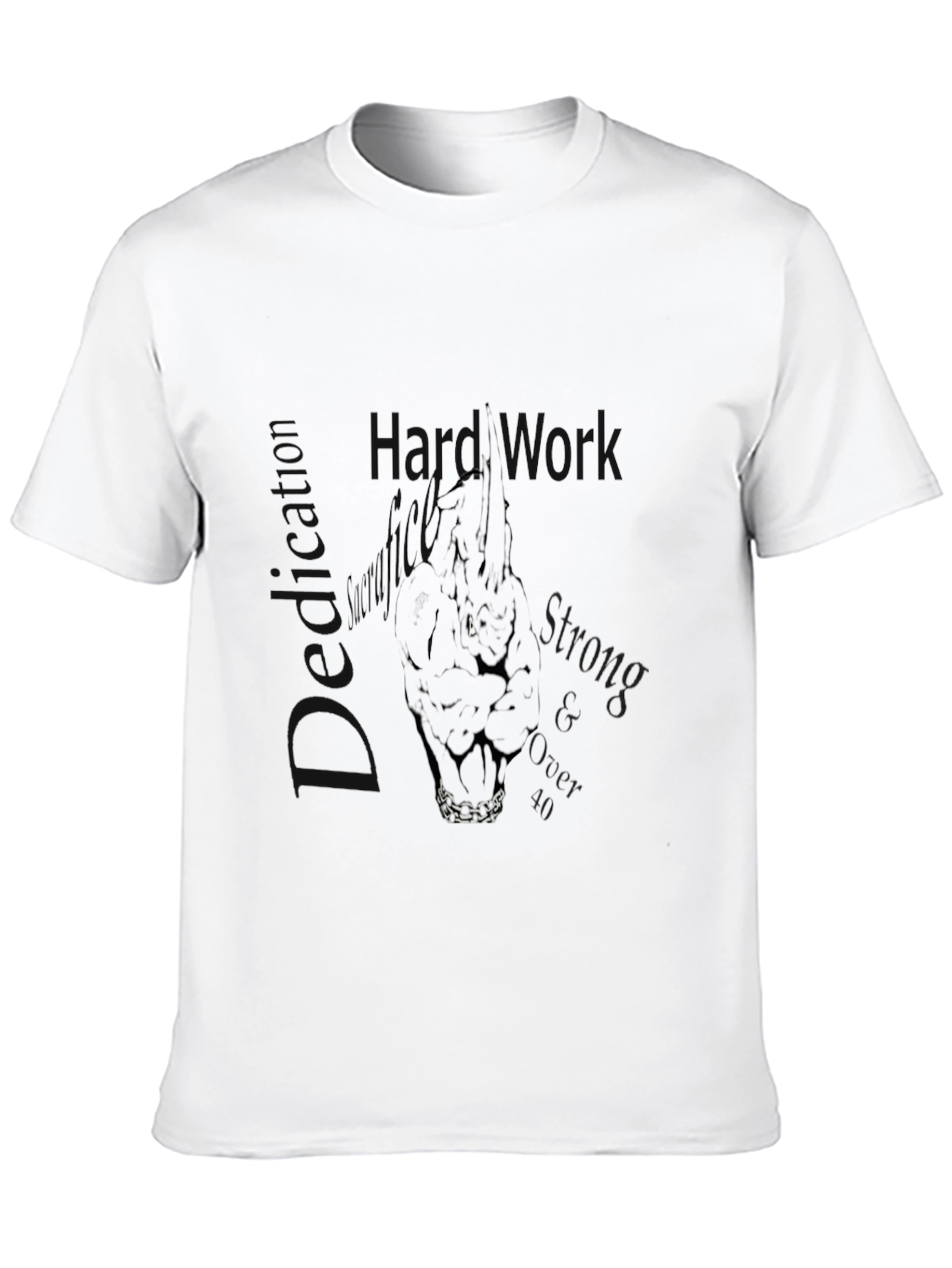 Statement Black Graphic Tee