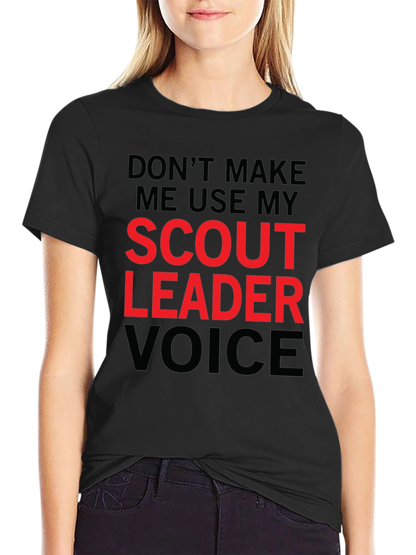 Scout Leader Voice Graphic Tee - Funny Mens T-Shirt