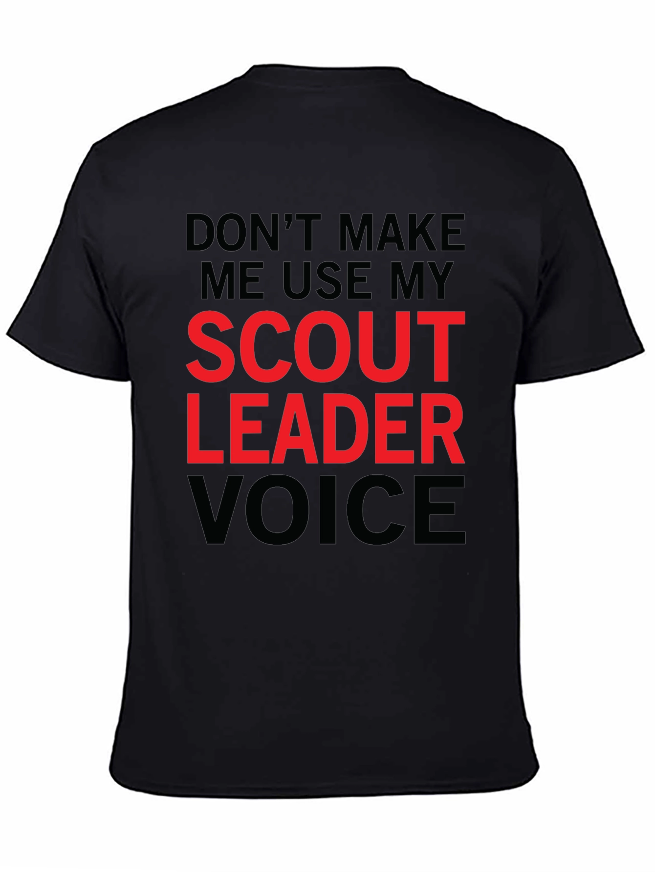 Scout Leader Voice Graphic Tee - Funny Mens T-Shirt