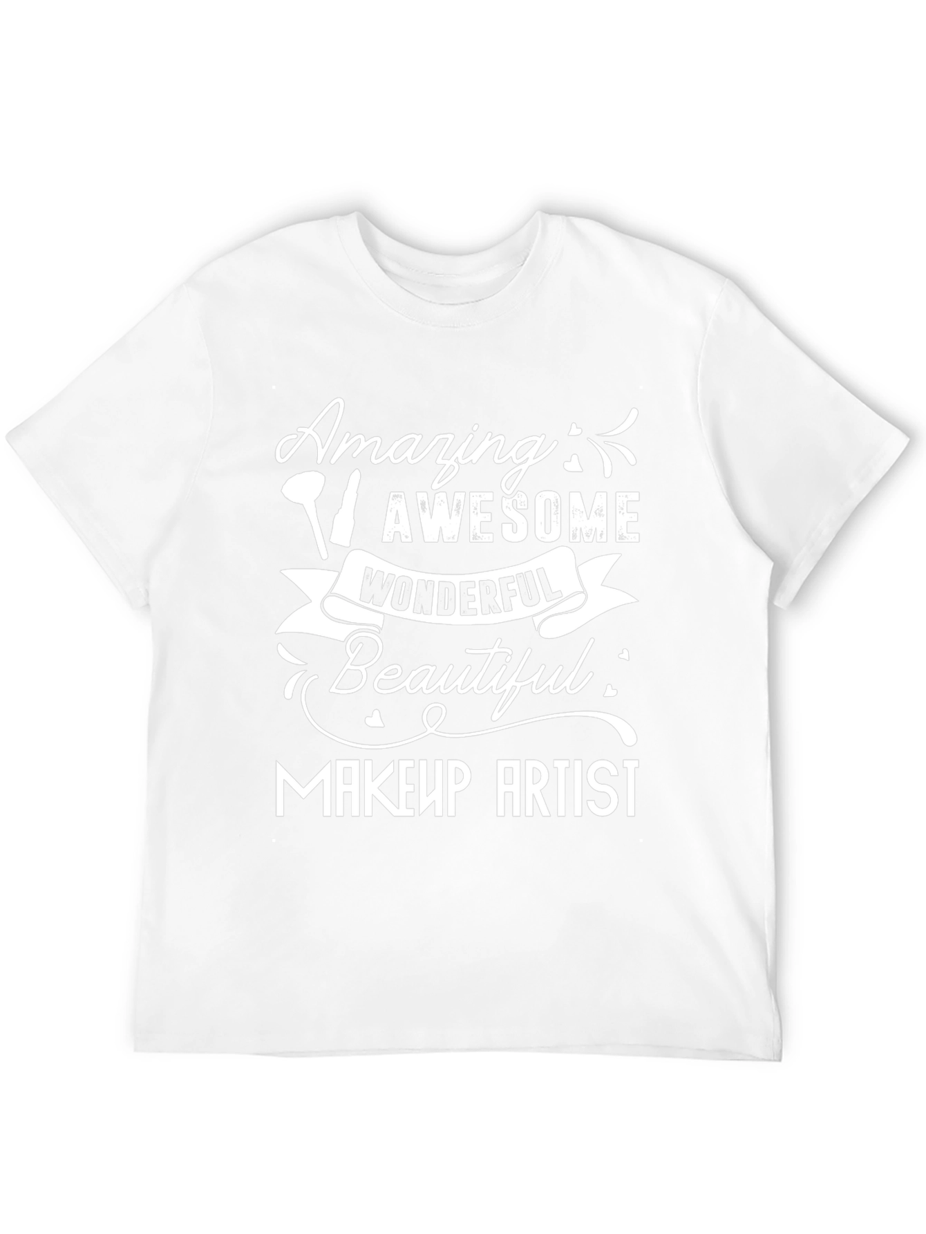 Amazing Makeup Artist T-Shirt - Black Cotton Tee