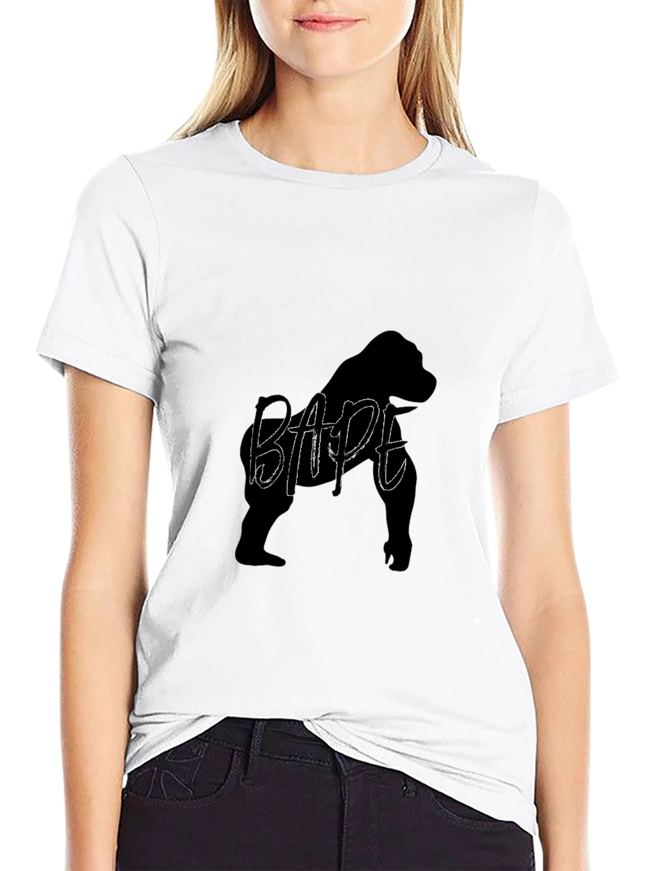 Black BAPE Gorilla Graphic T-Shirt