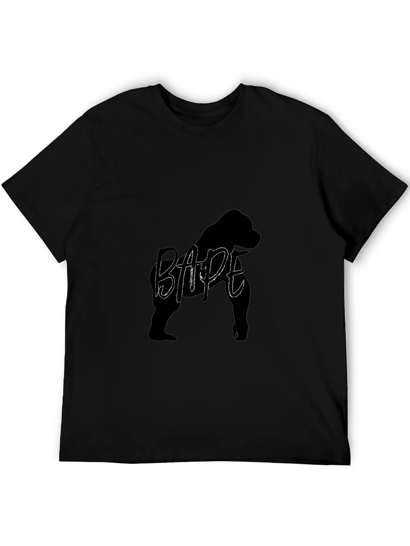 Black BAPE Gorilla Graphic T-Shirt