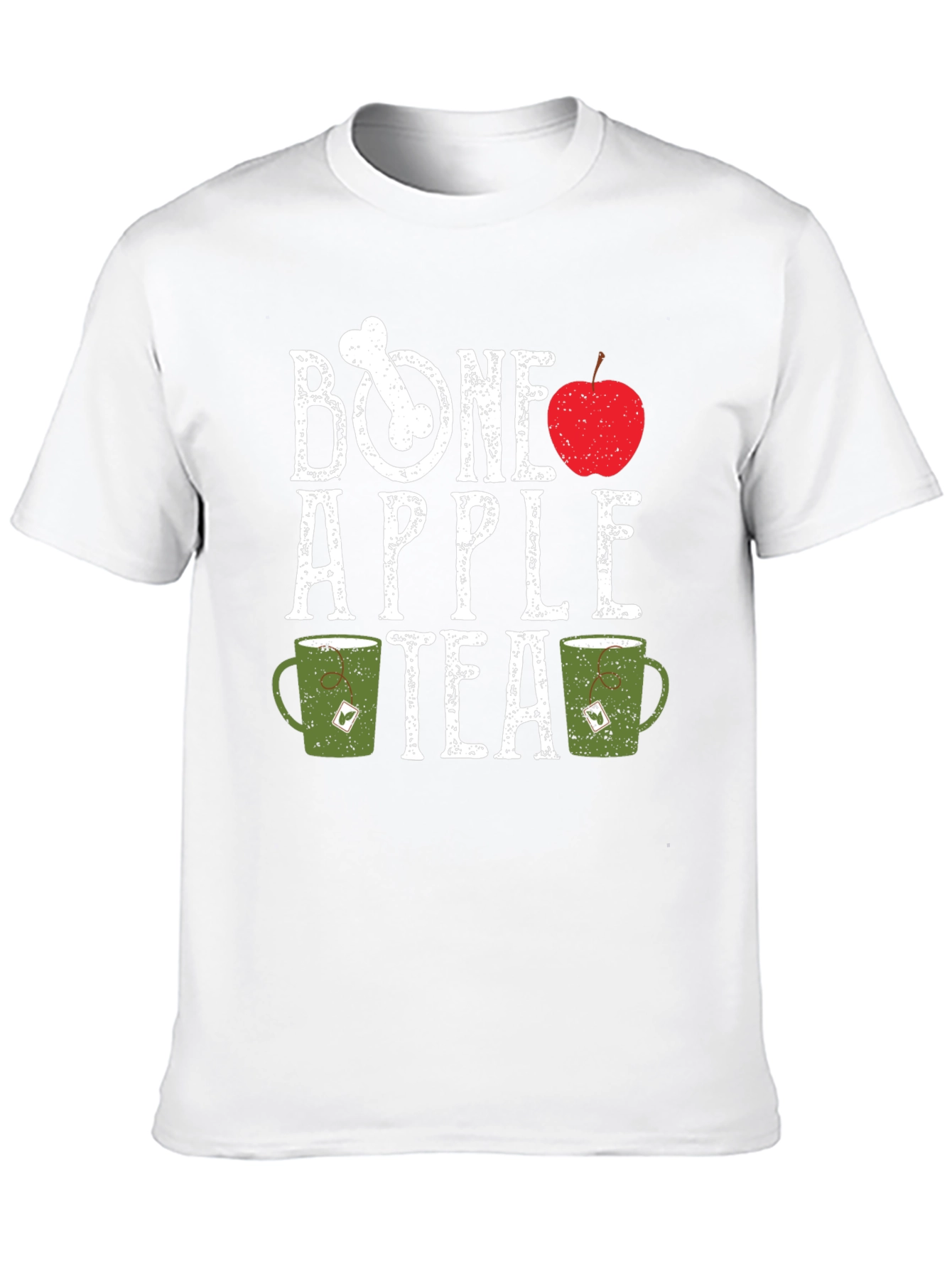Bone Apple Tea Funny Graphic T-Shirt