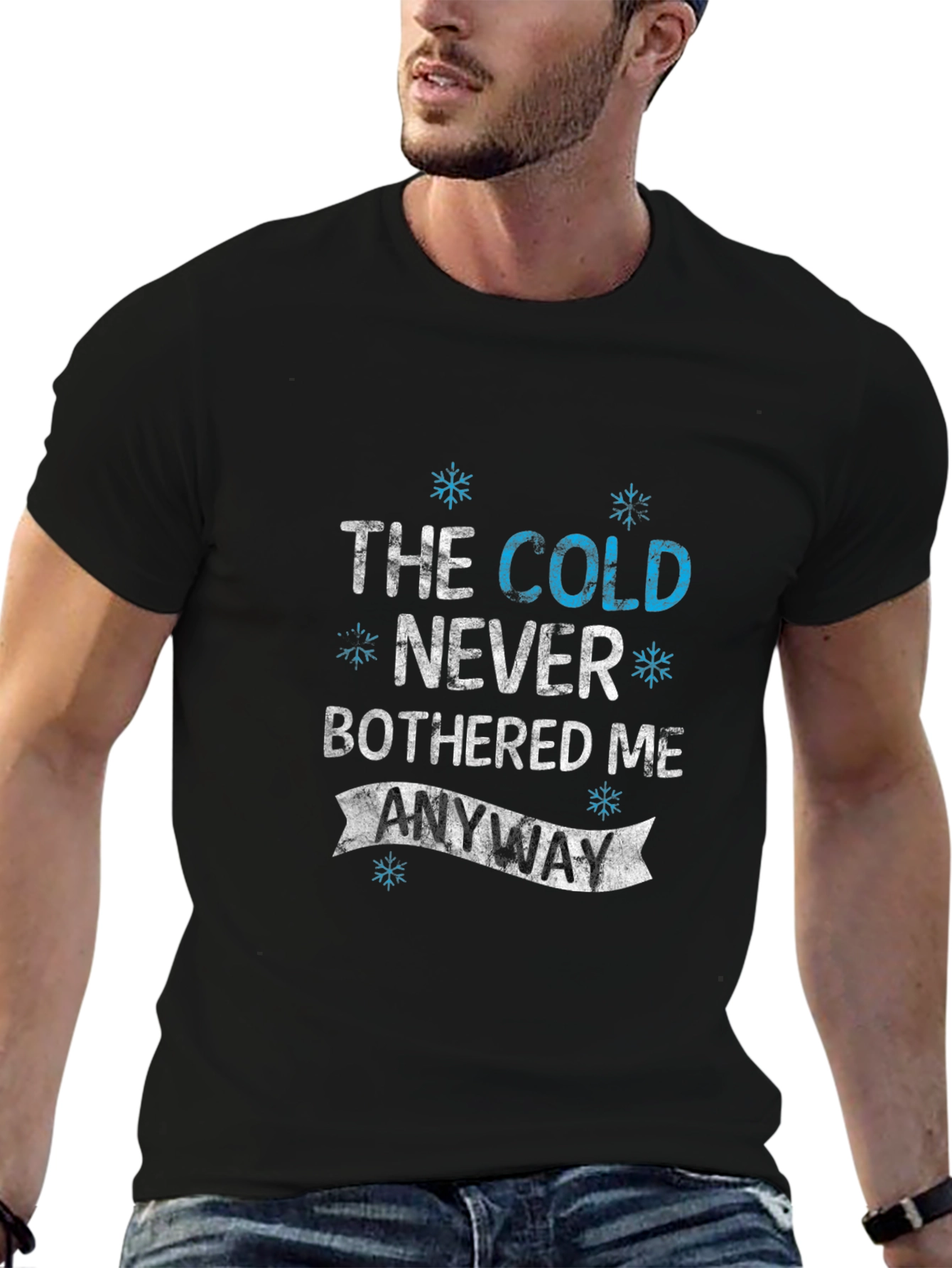 The Cold Never Bothered Me Anyway T-Shirt
