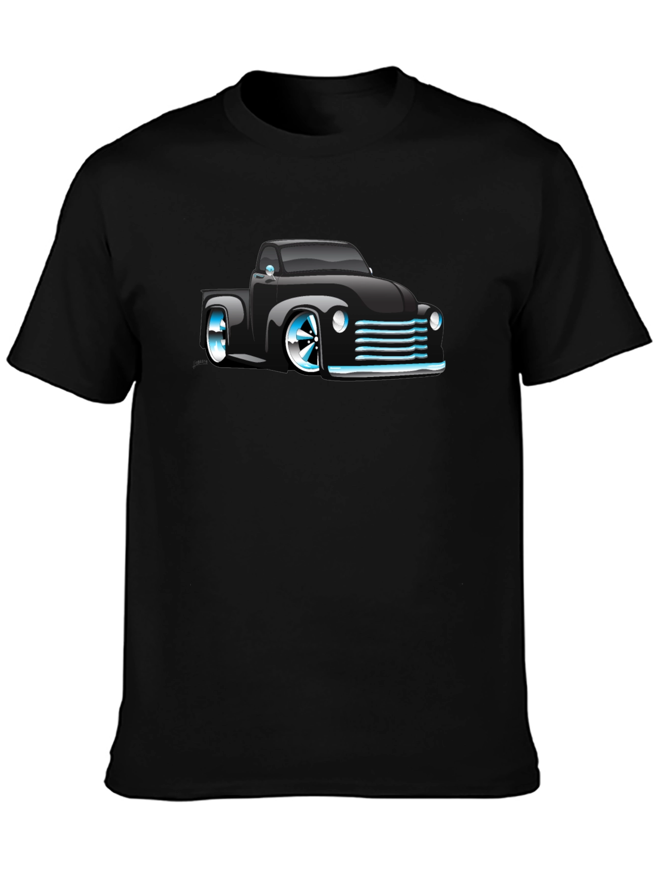 Black Car Graphic Tee - Cool Ride Style