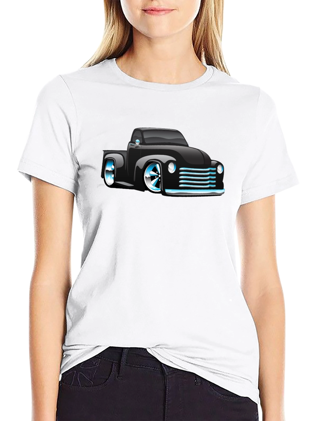 Black Car Graphic Tee - Cool Ride Style