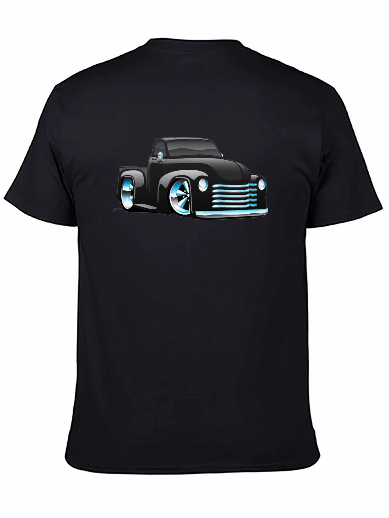Black Car Graphic Tee - Cool Ride Style