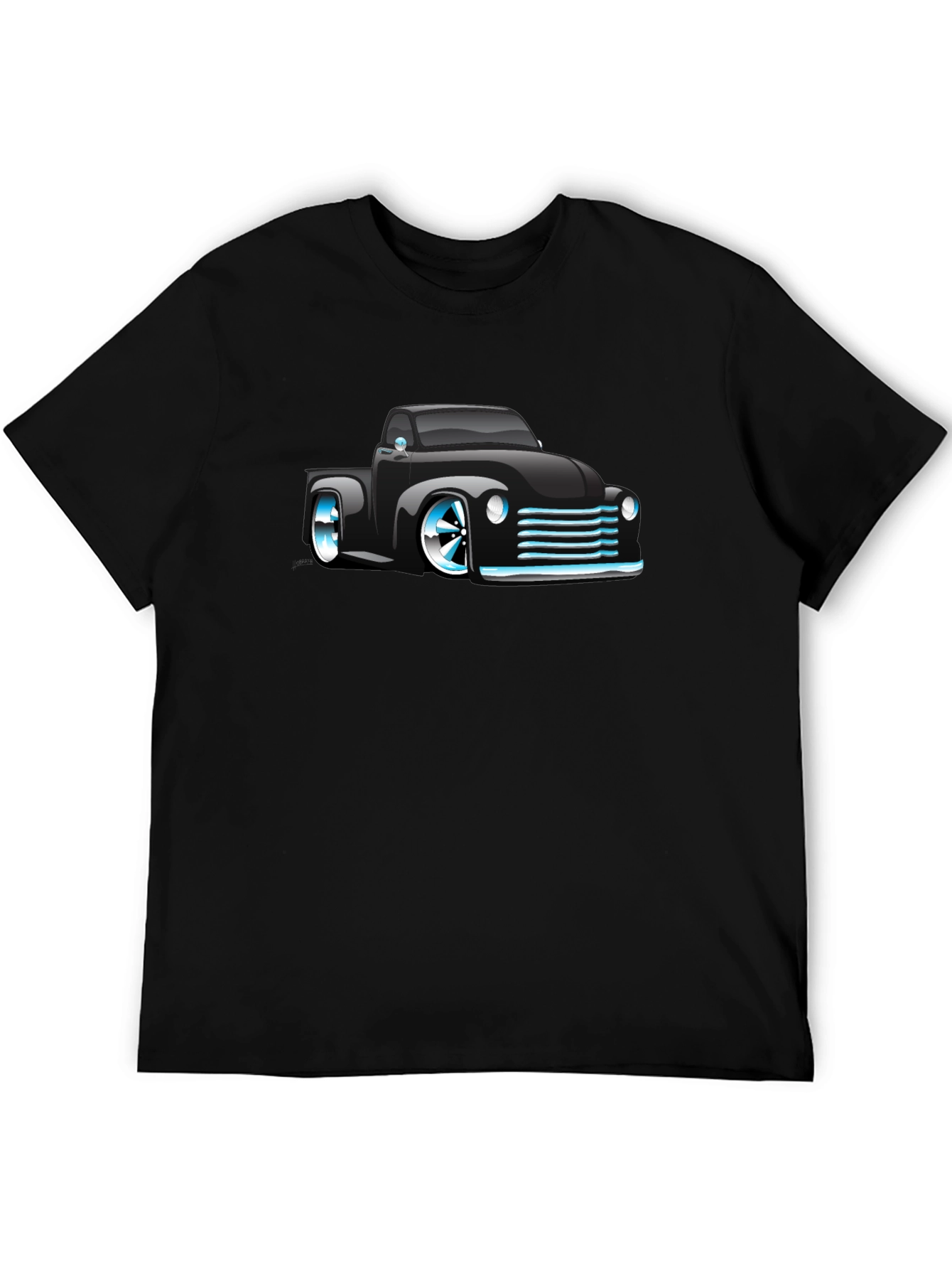 Black Car Graphic Tee - Cool Ride Style