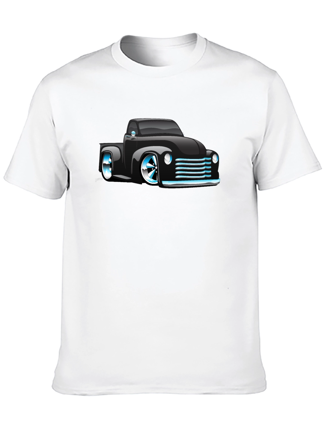 Black Car Graphic Tee - Cool Ride Style