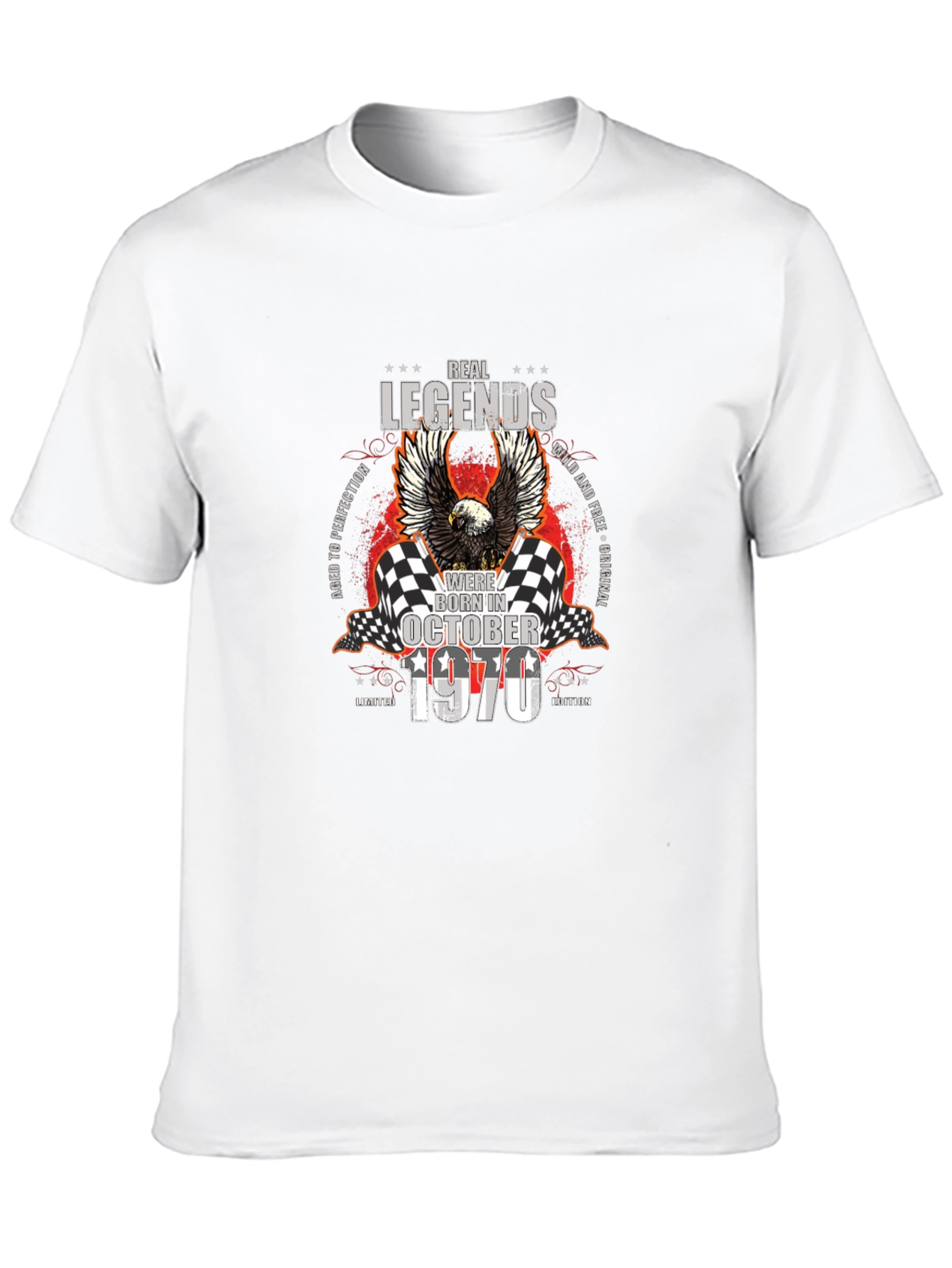 Real Legends Born In October 1970 T-Shirt
