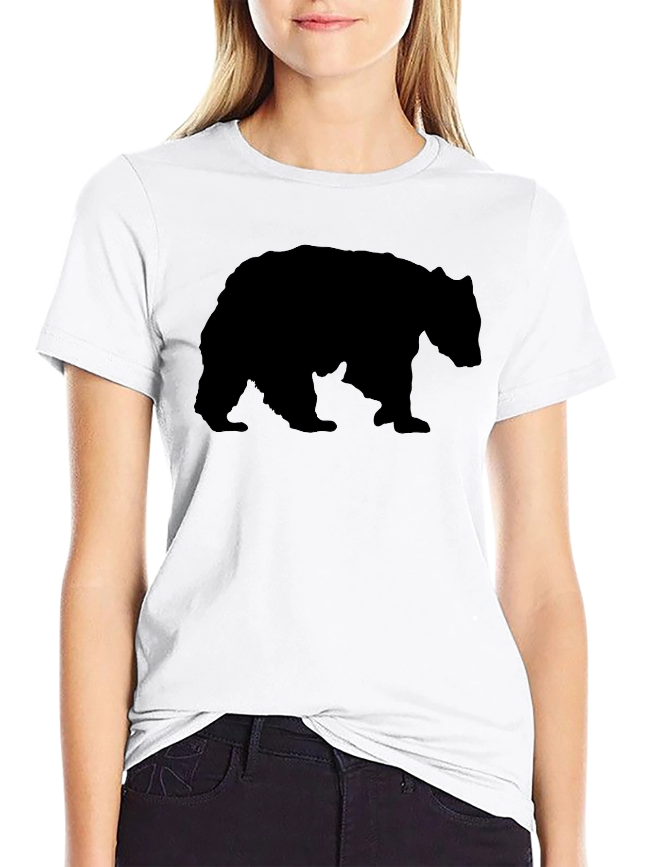 Black Bear Silhouette T-Shirt