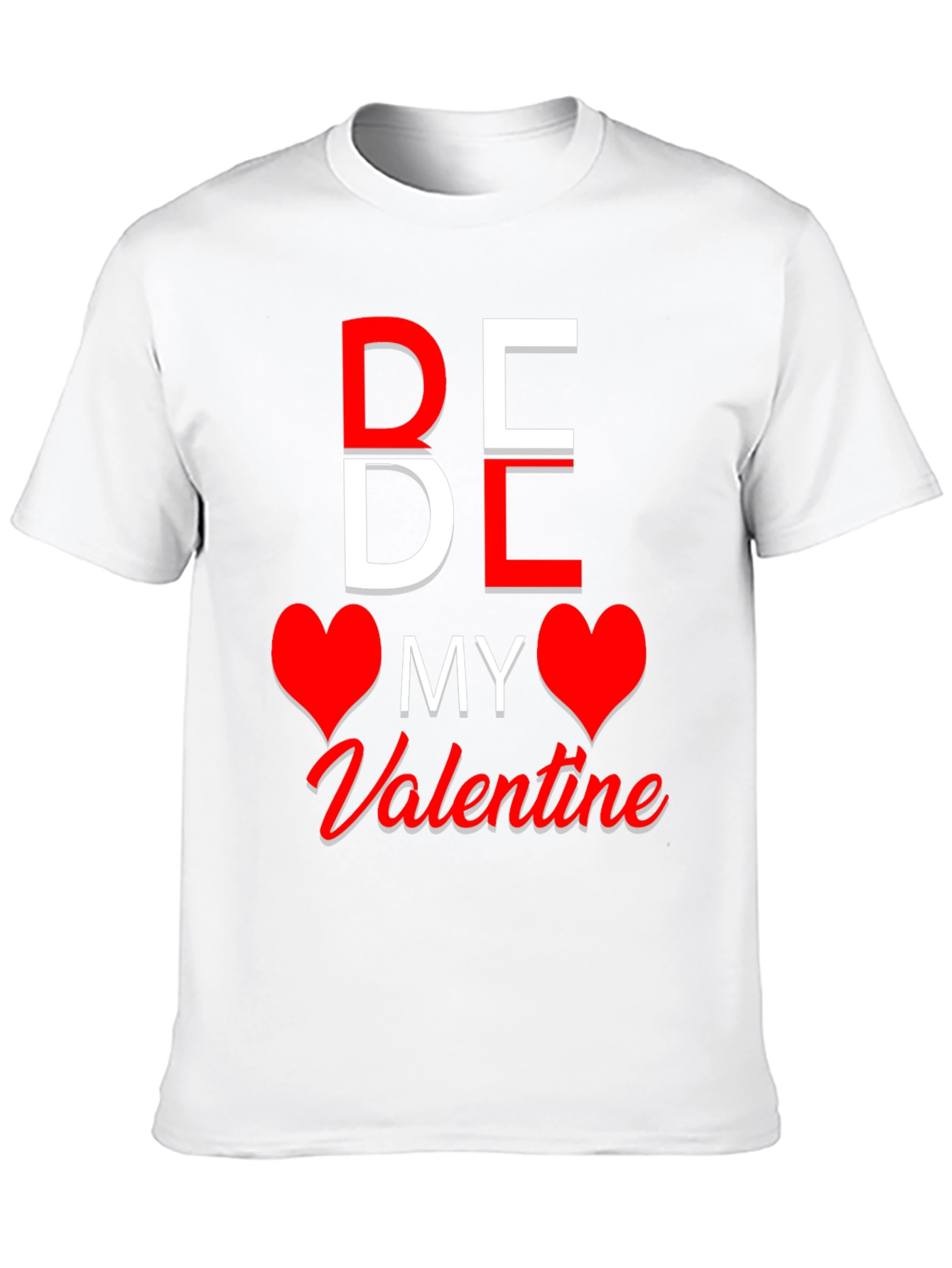 Be My Valentine Graphic Tee - Black T-Shirt