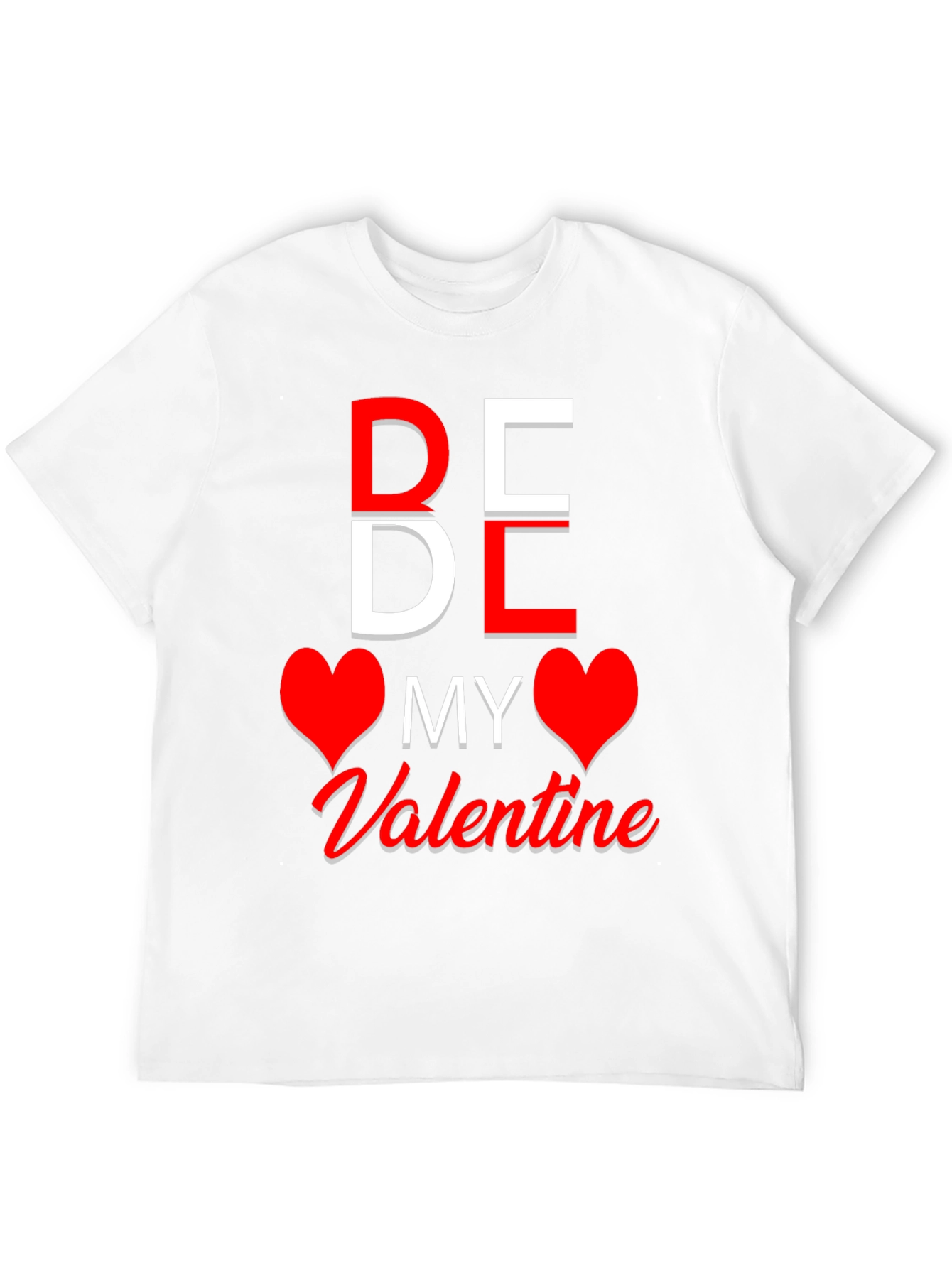 Be My Valentine Graphic Tee - Black T-Shirt