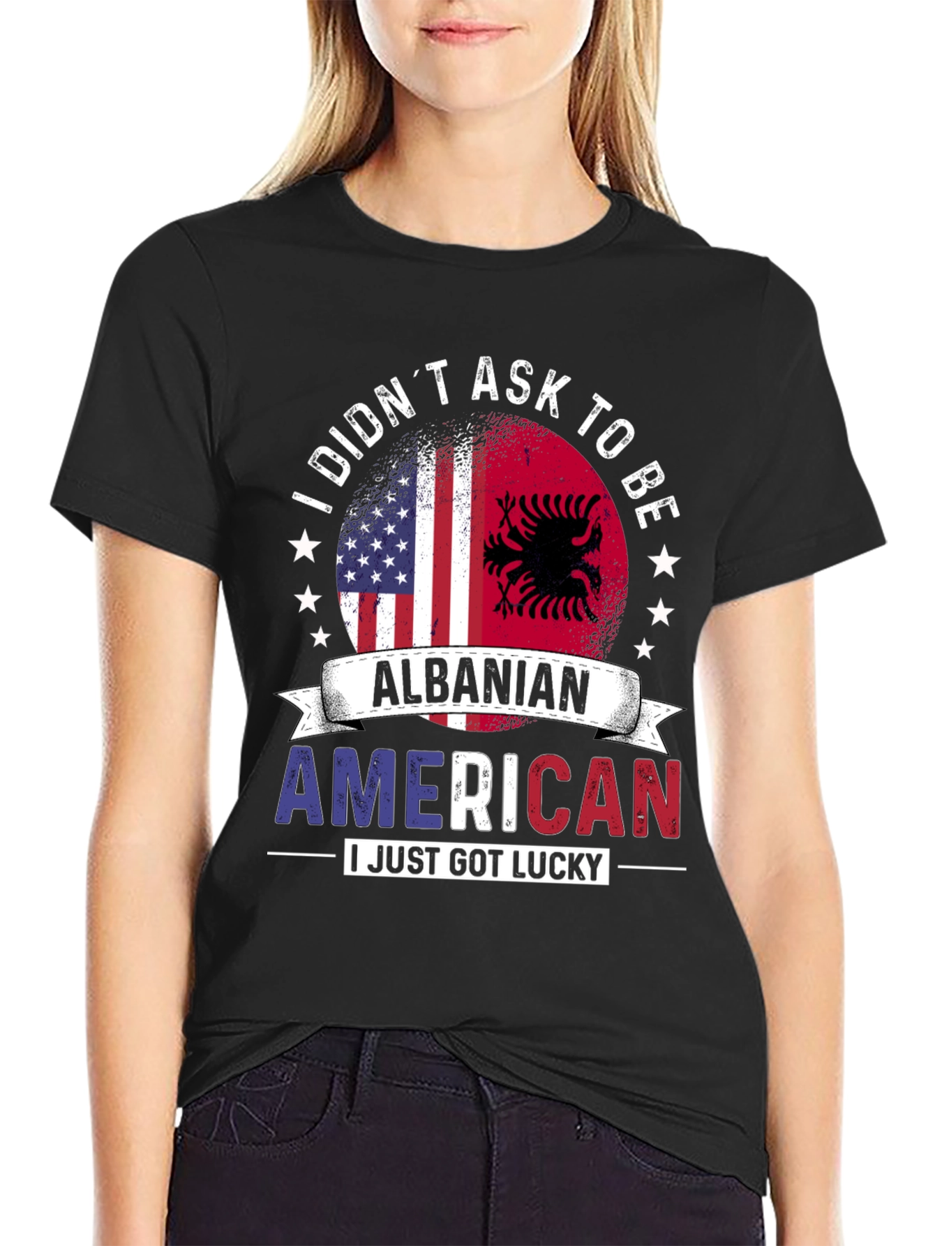 Albanian American Pride T-Shirt