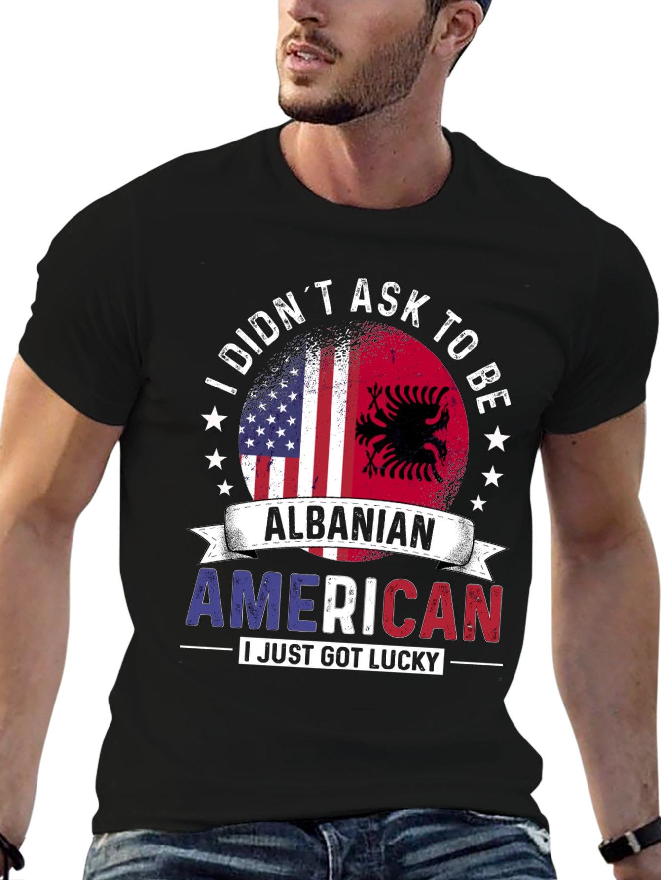 Albanian American Pride T-Shirt