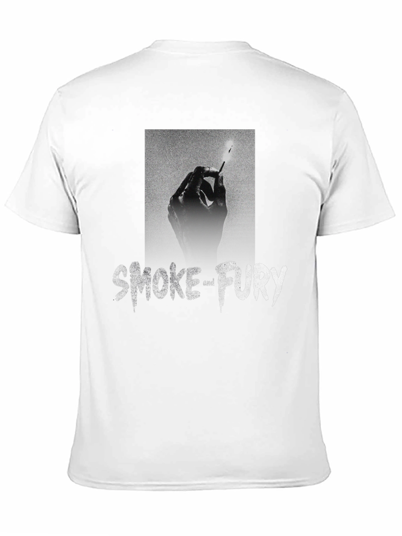 Smoke & Fury Graphic T-Shirt - Stylish Mens Tee