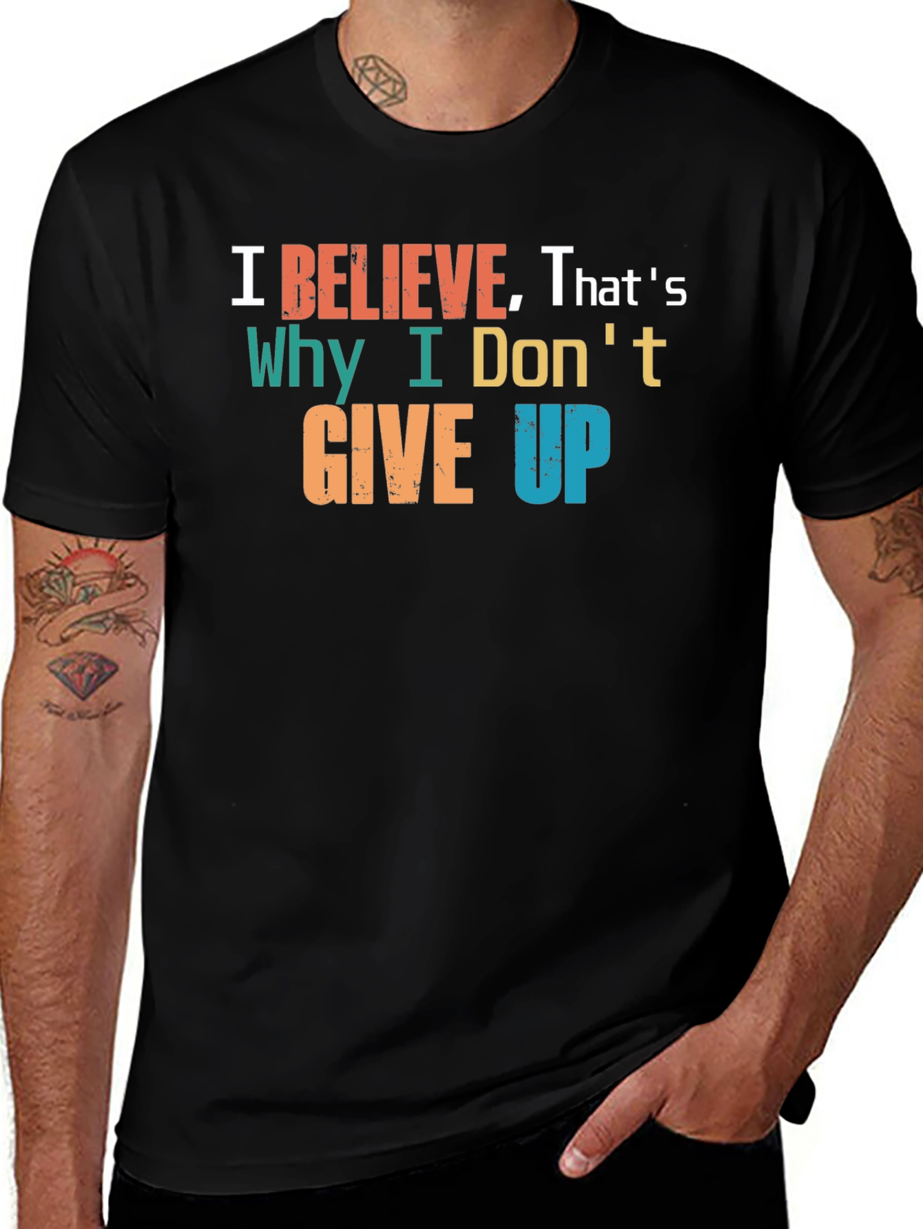 Believe T-Shirt - Motivational Graphic Tee