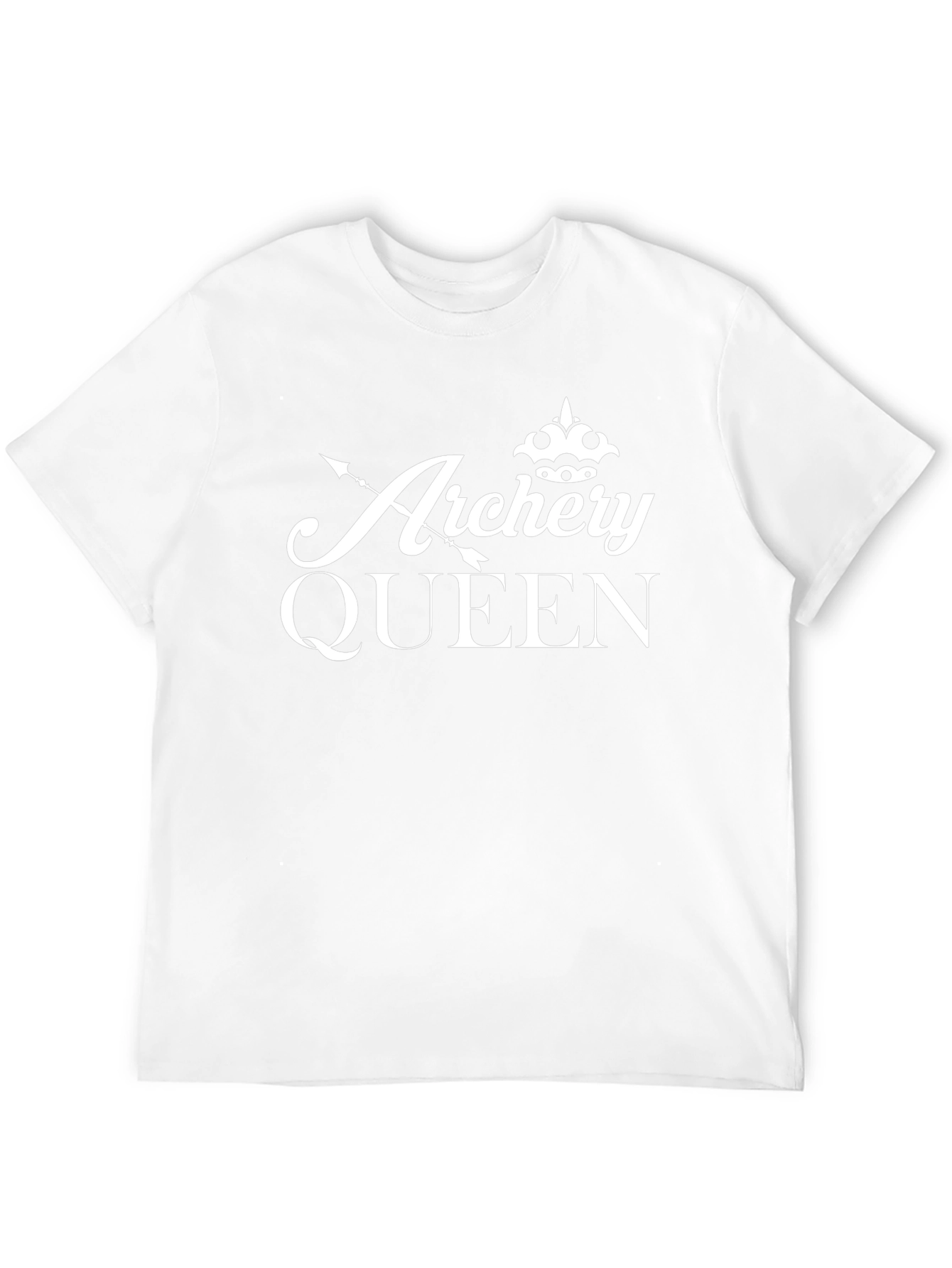 Archery Queen T-Shirt - Black Cotton Tee