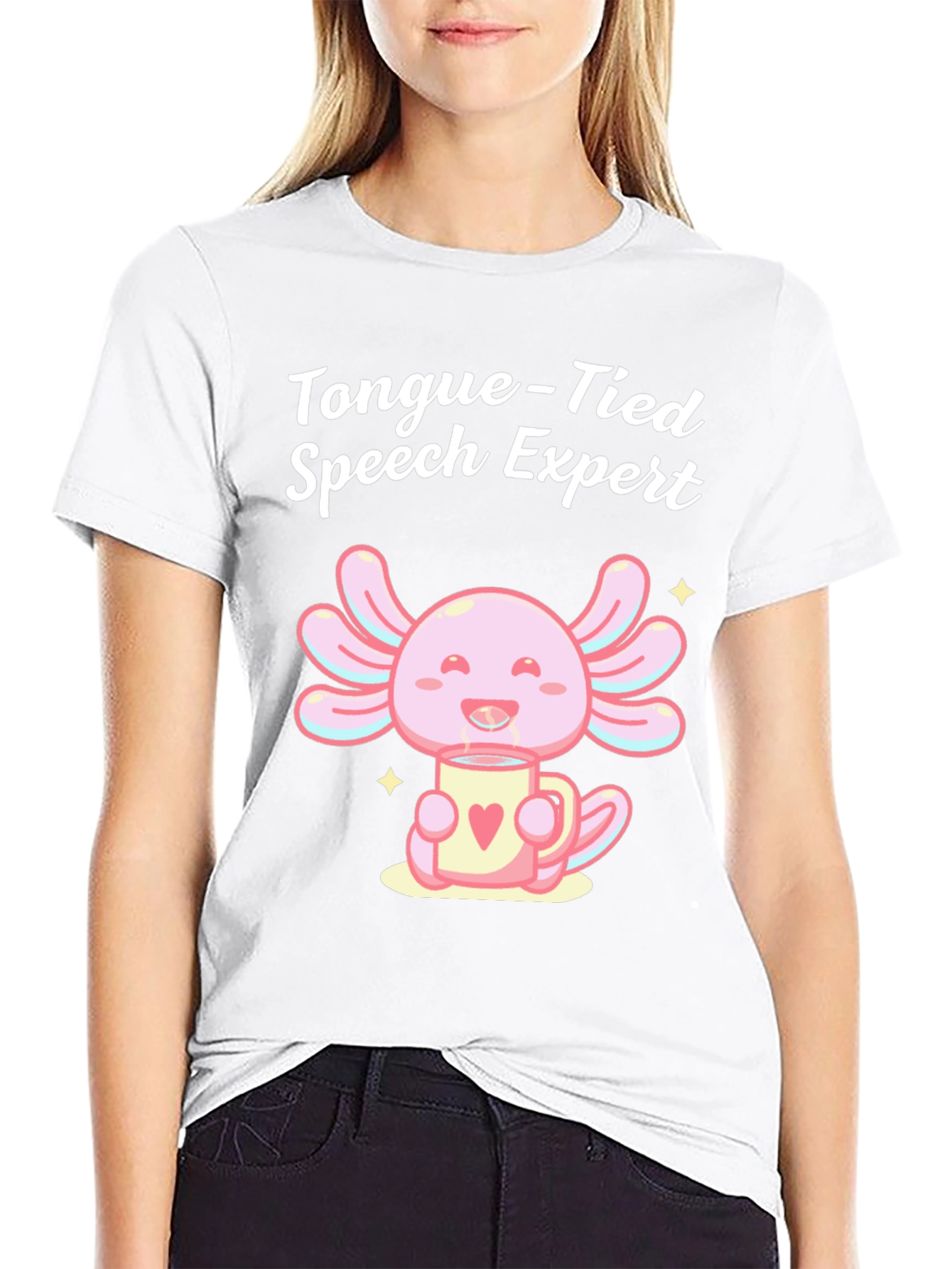 Tongue-Tied Speech Expert Axolotl T-Shirt