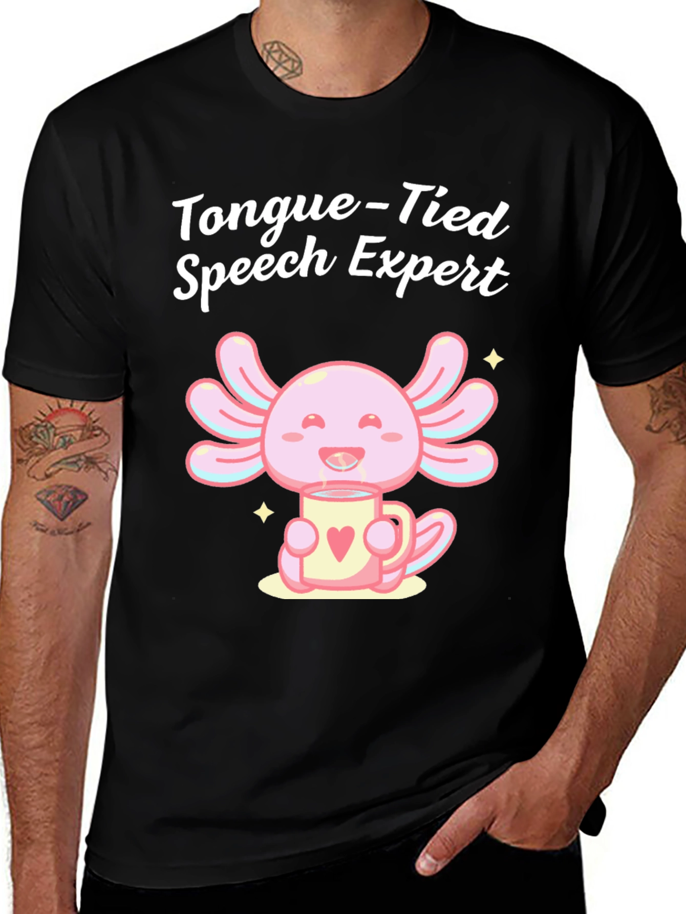 Tongue-Tied Speech Expert Axolotl T-Shirt