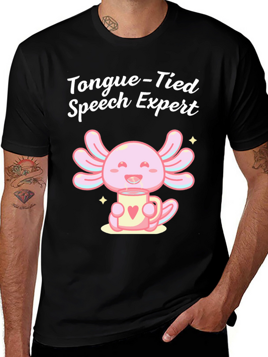 Tongue-Tied Speech Expert Axolotl T-Shirt