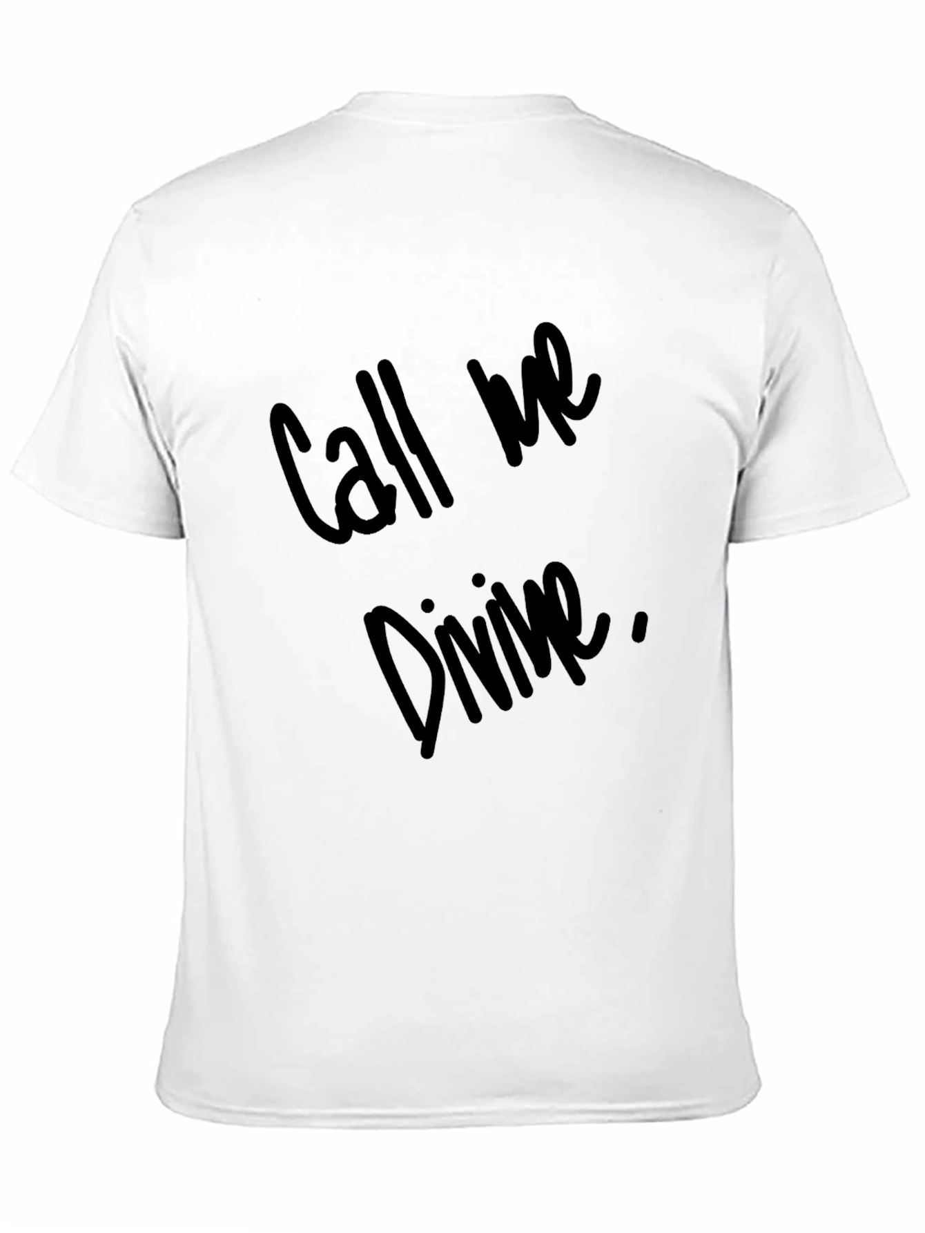 Call Me Divine Black T-Shirt