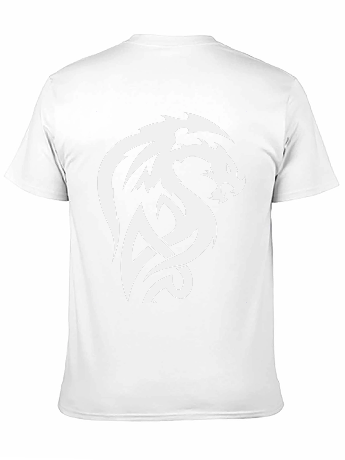 Black Dragon Celtic Knot Graphic T-Shirt