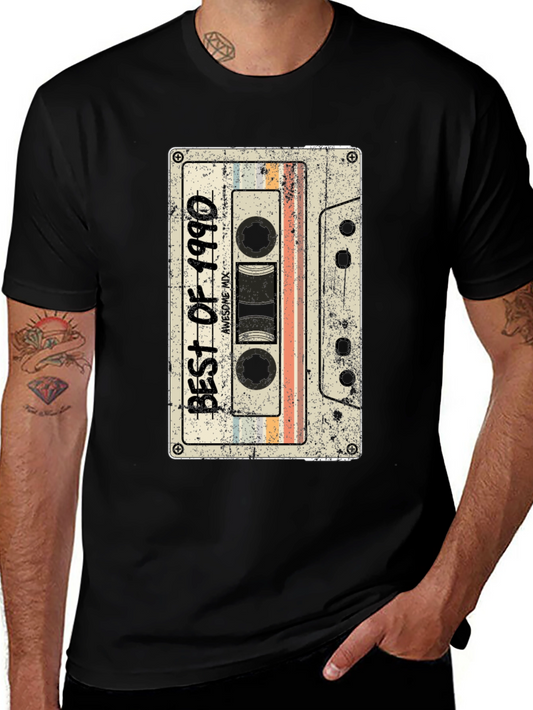 Best of 1990 Cassette Tape Graphic T-Shirt