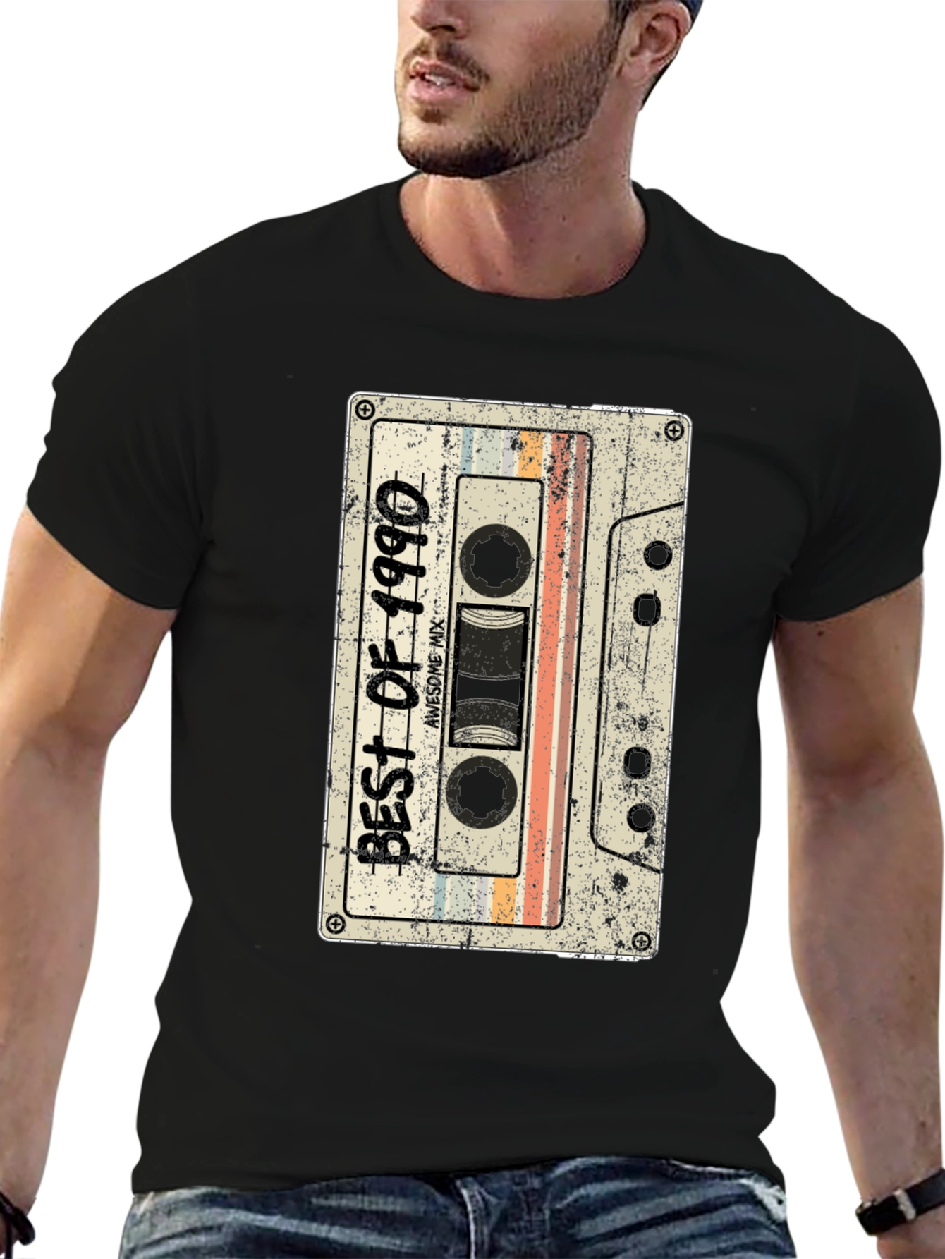 Best of 1990 Cassette Tape Graphic T-Shirt