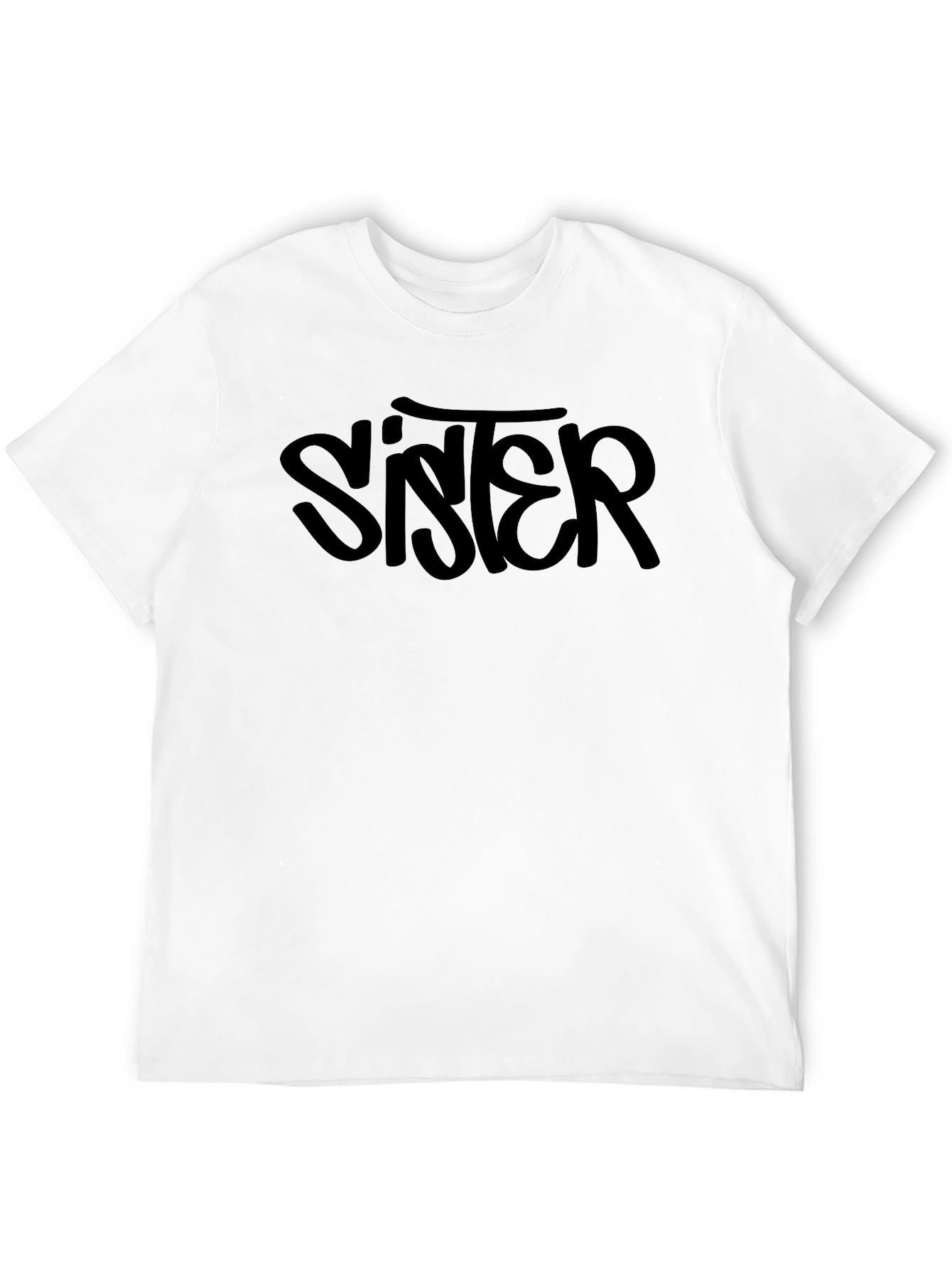 Sister T-Shirt - Black Graphic Tee