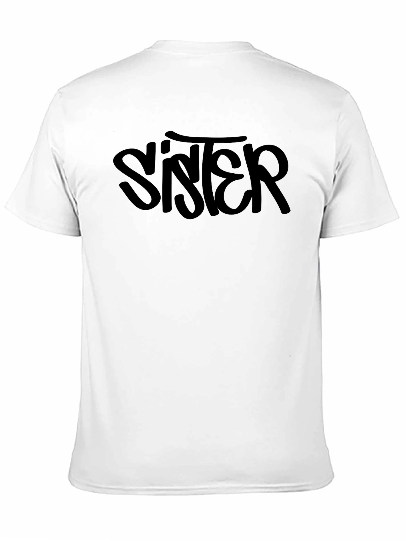 Sister T-Shirt - Black Graphic Tee