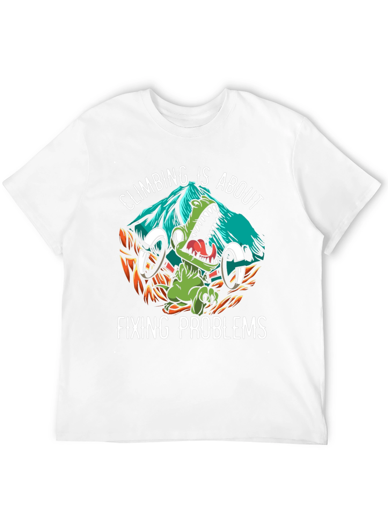 Climbing Dinosaur Graphic Tee