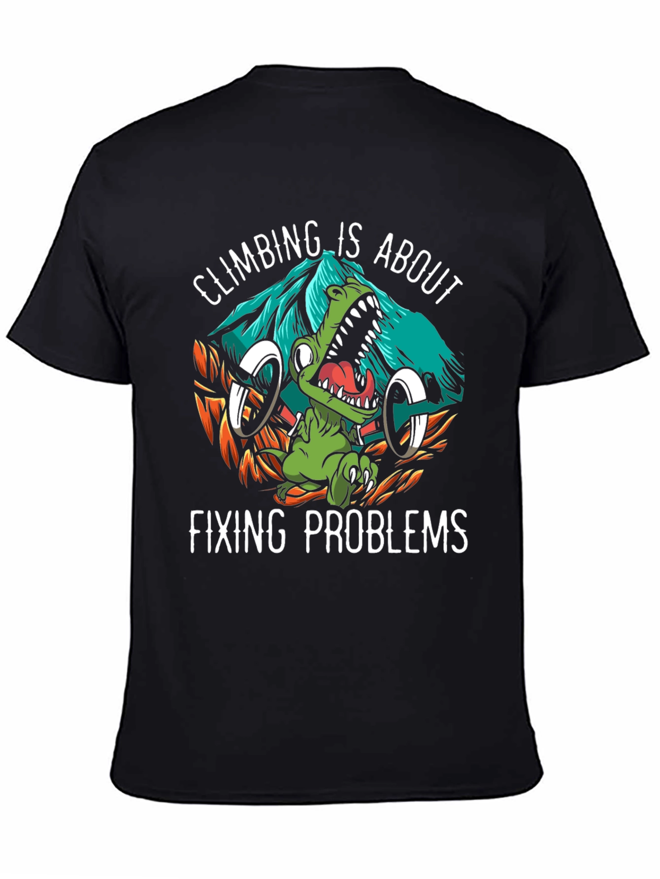 Climbing Dinosaur Graphic Tee