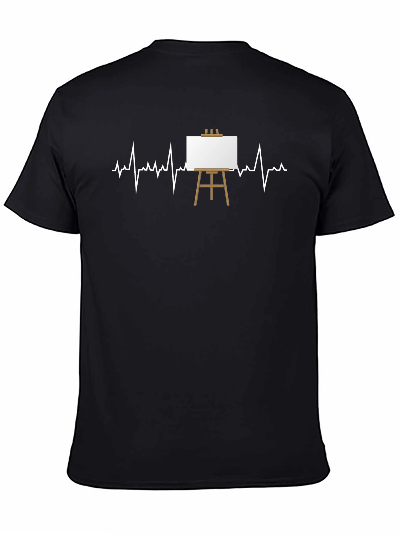 Artist Heartbeat T-Shirt - Creative Graphic Tee